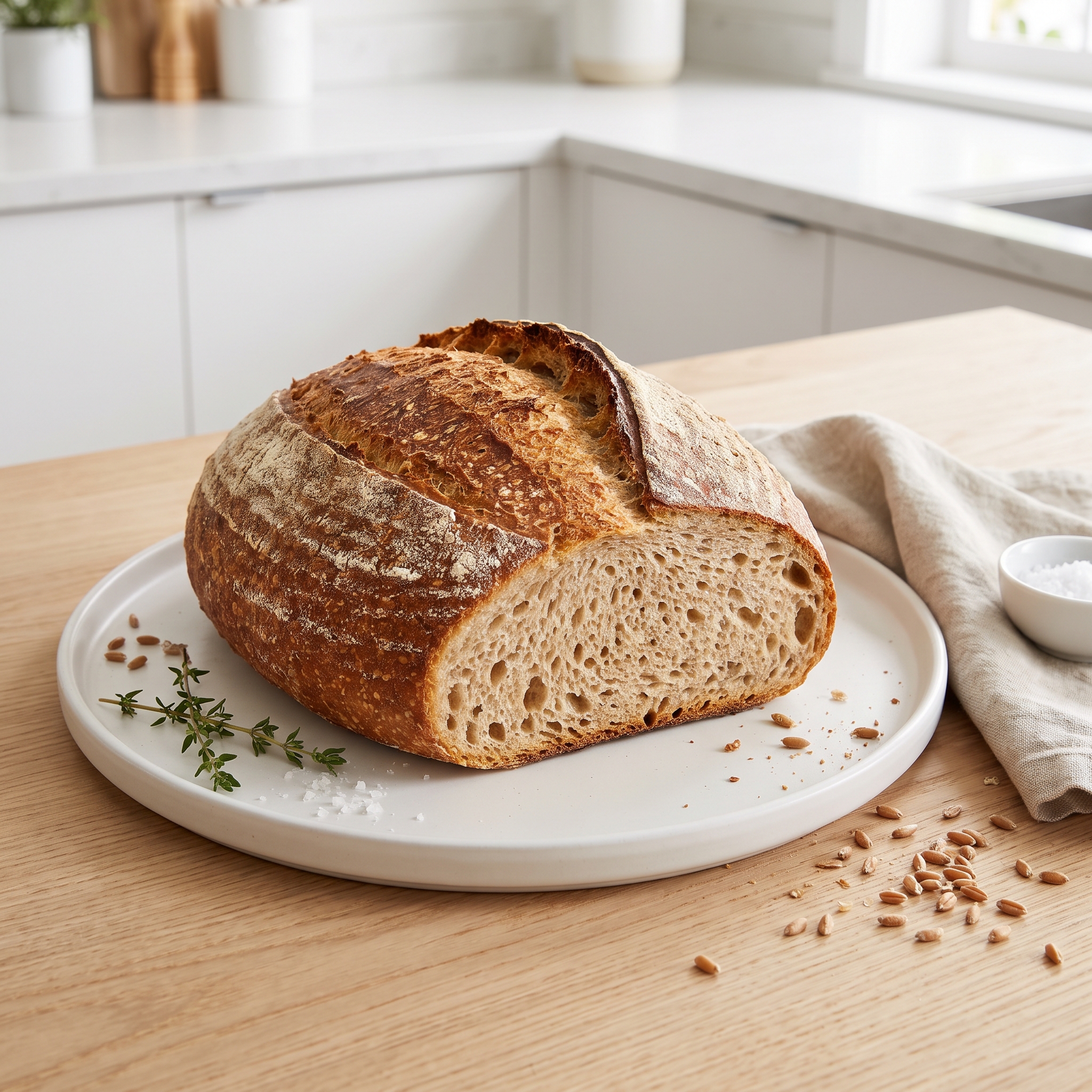 Mom's Spelt Bread