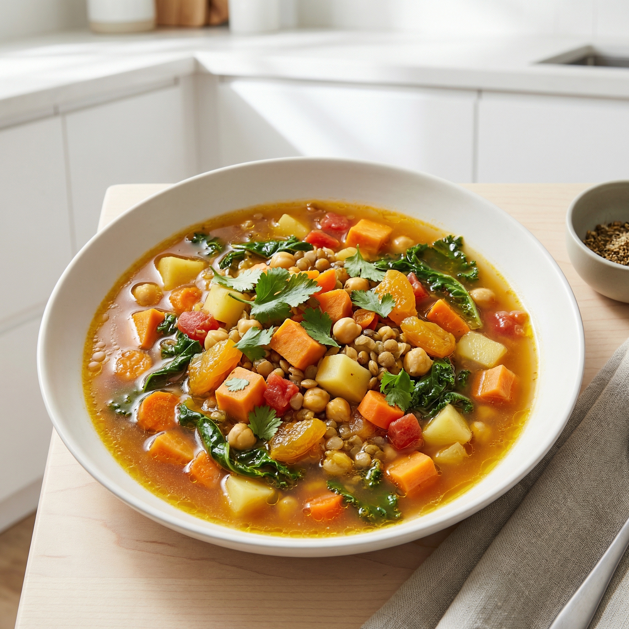 Prep-Ahead Moroccan-Style Vegetarian Stew