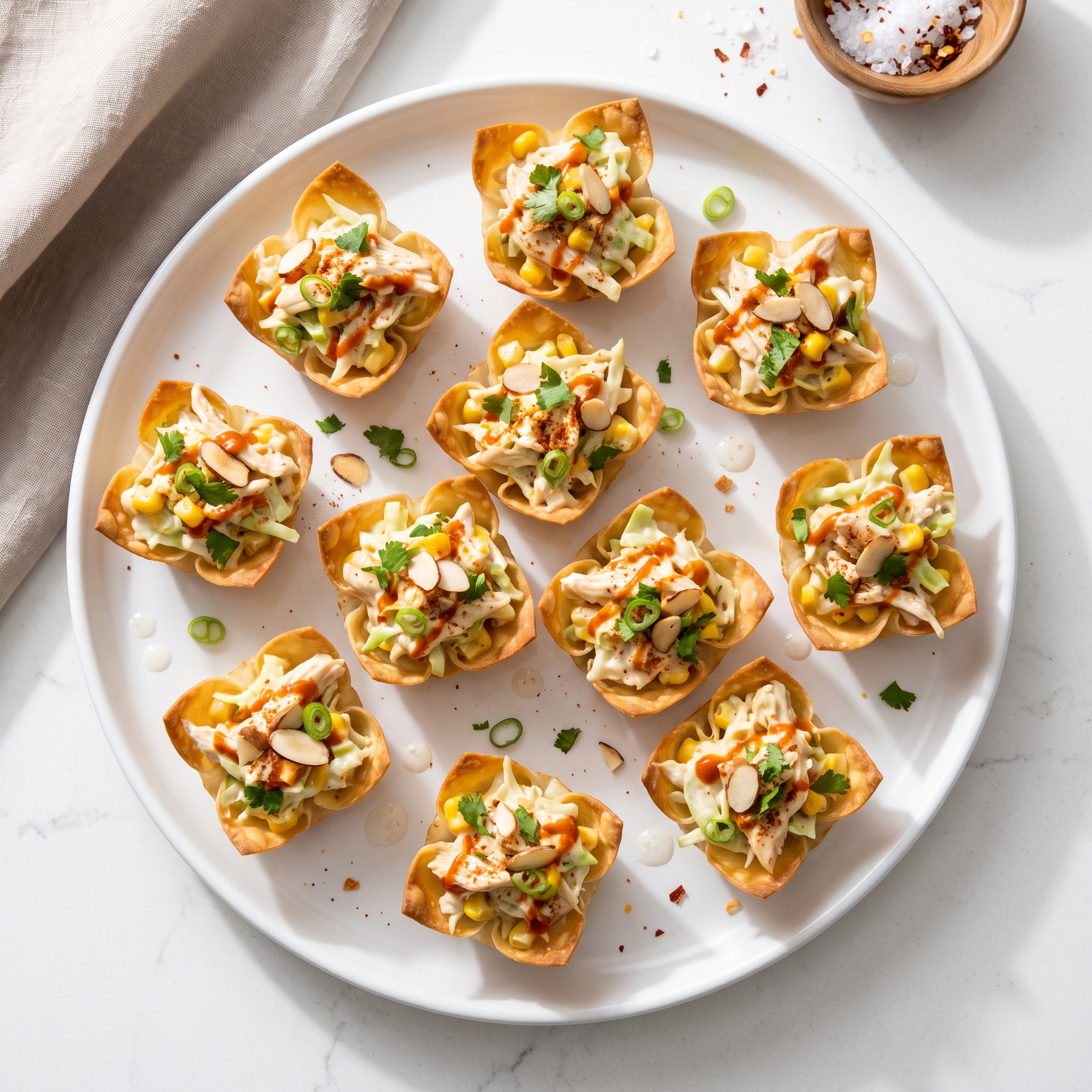 Muffin-Tin Deconstructed Egg Rolls