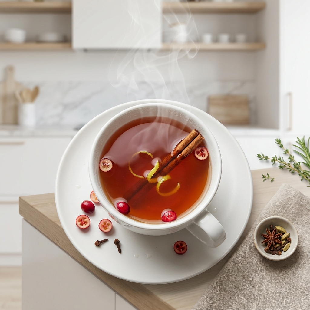 Mulled Cranberry-Apple Cider
