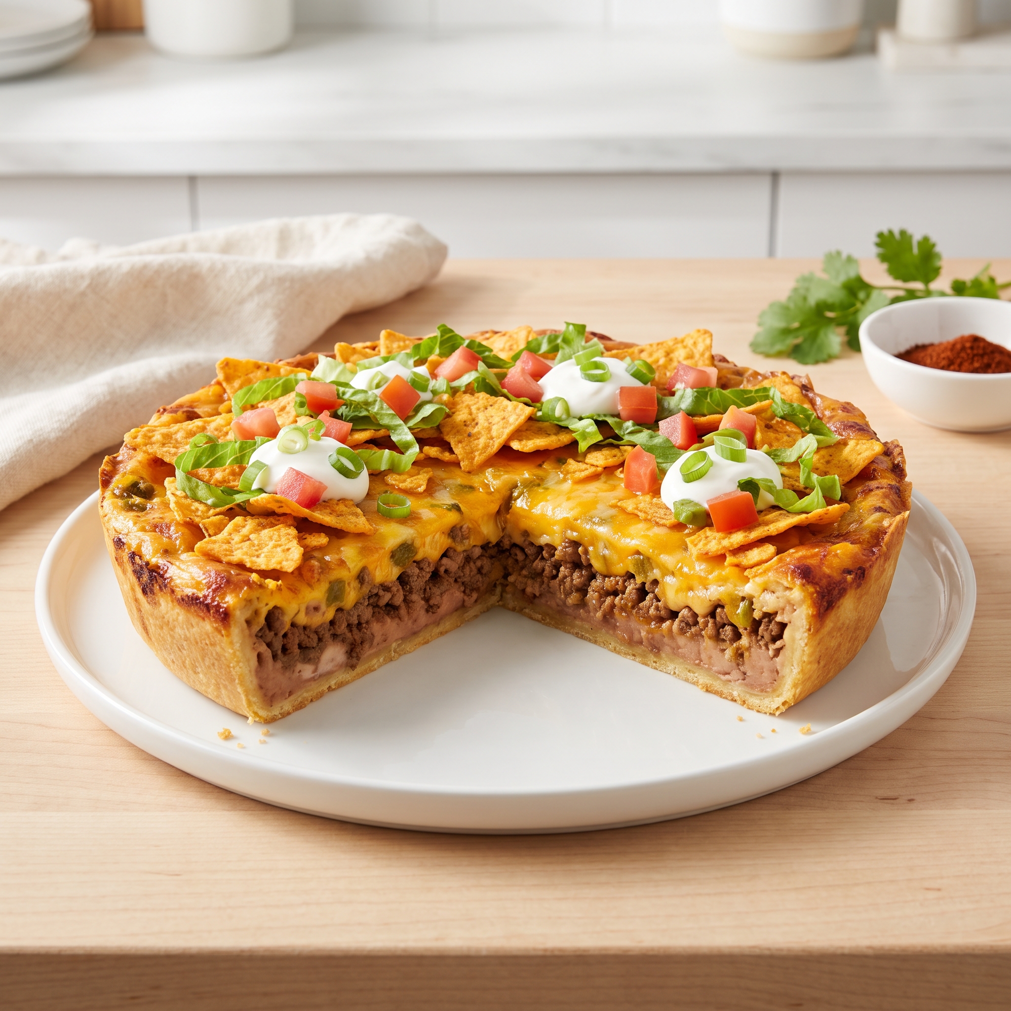 Nacho Doritos Taco Pie
