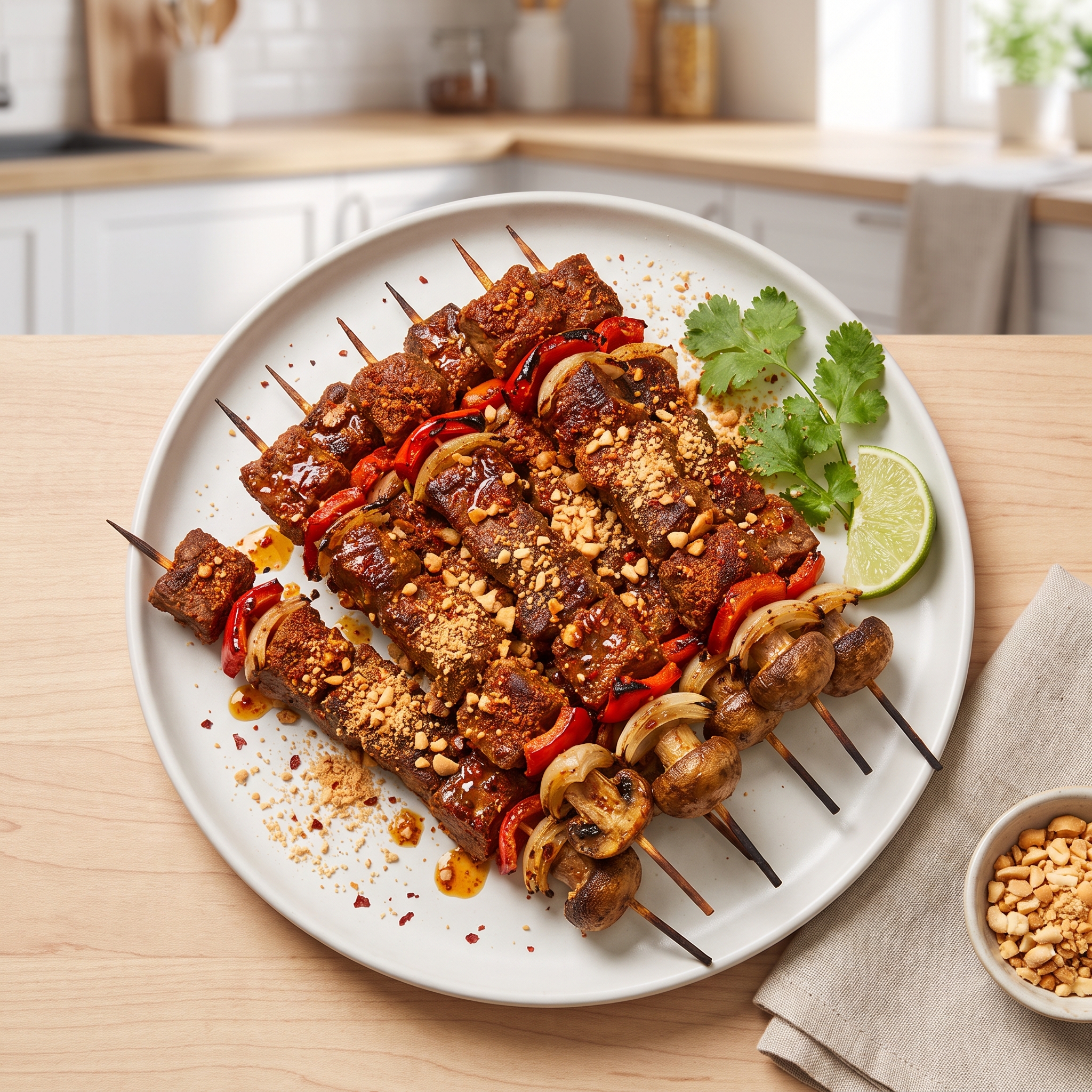 Nigerian Suya Skewers