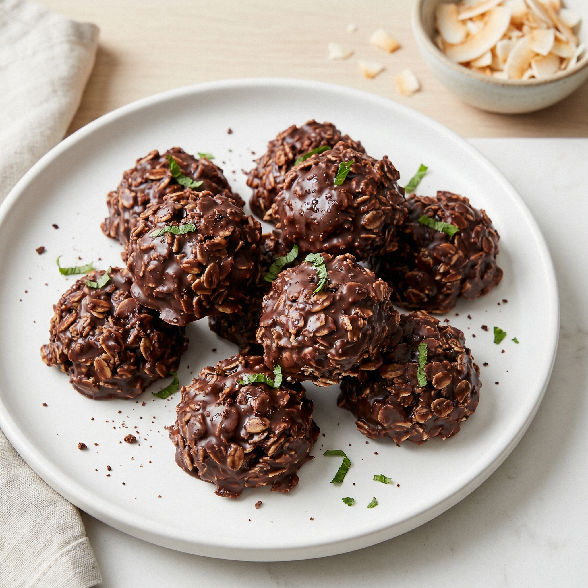 Oatmeal Chocolate Coconut Macaroons