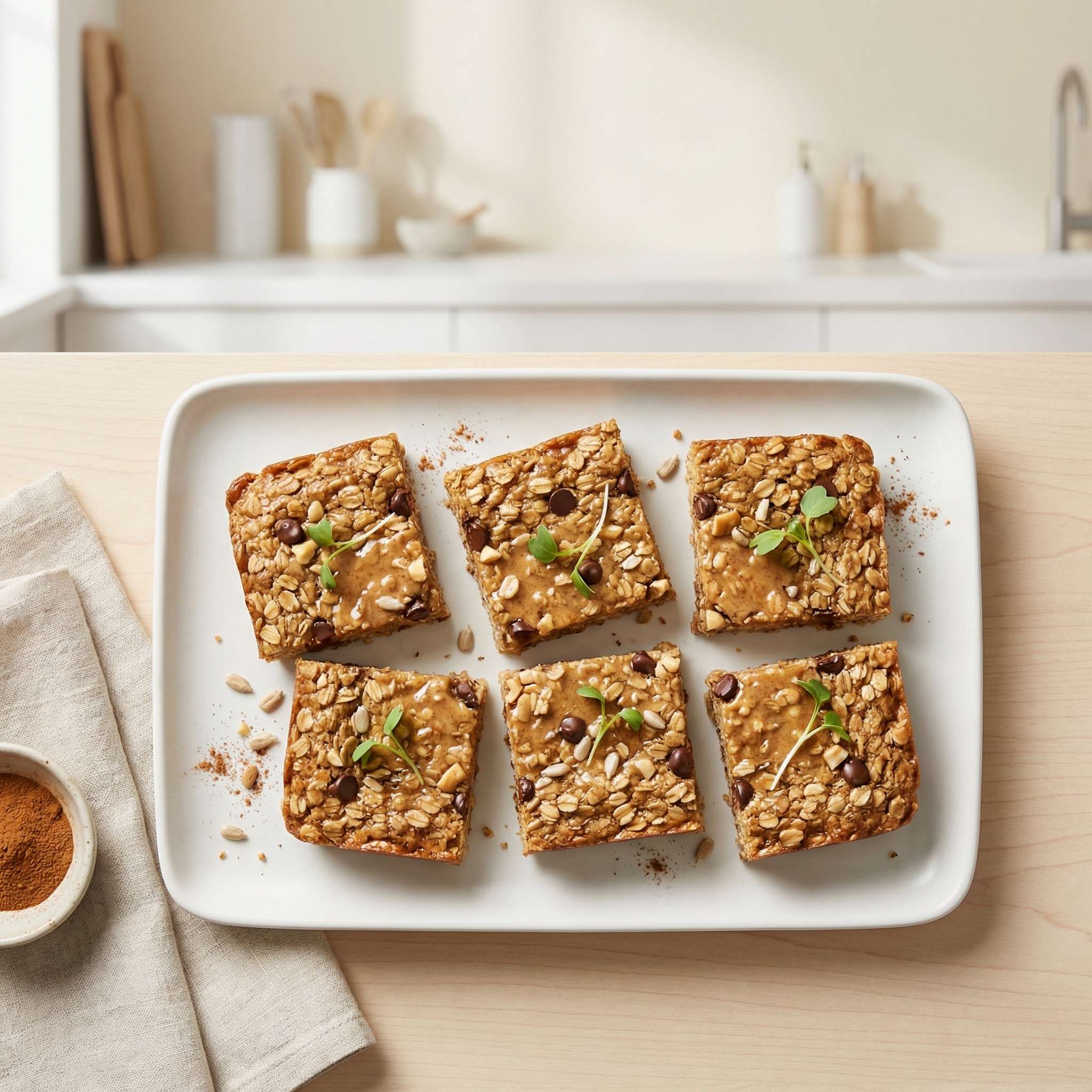 Chewy Oatmeal Power Bars