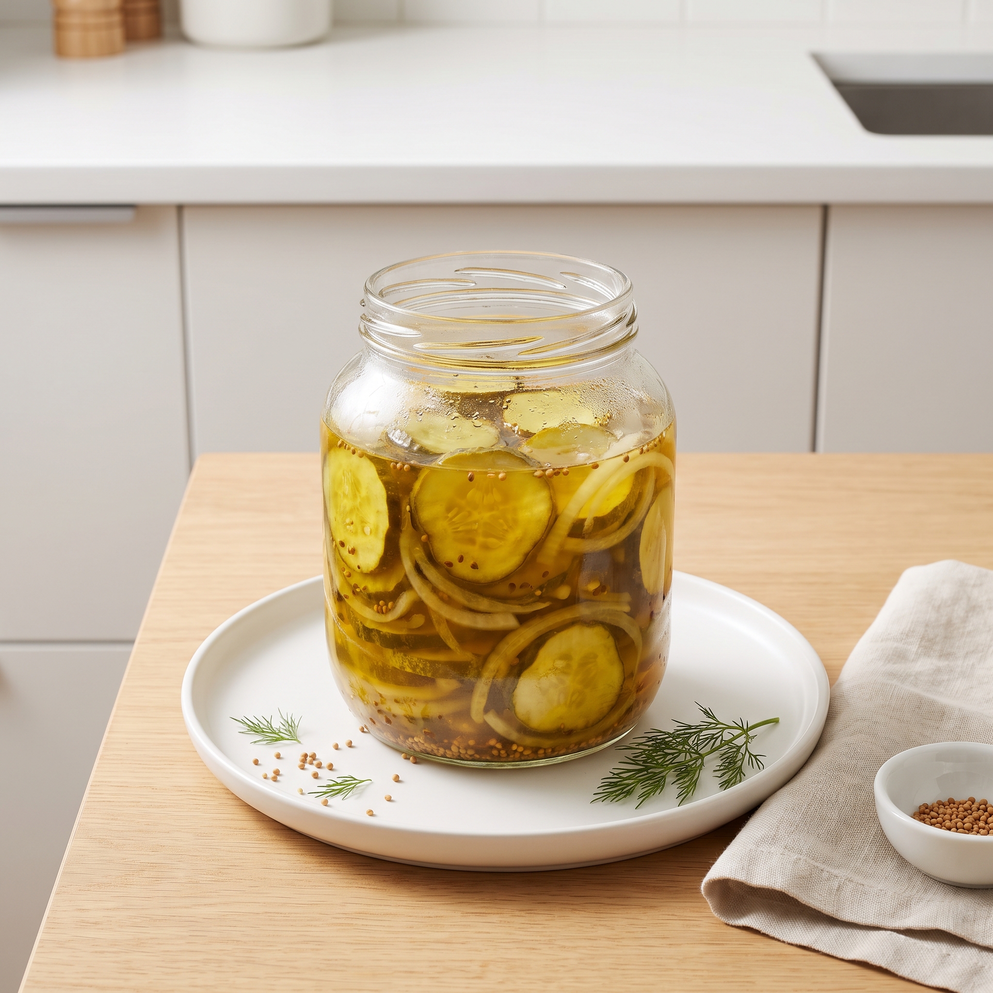 No-Canning Bread and Butter Refrigerator Pickles