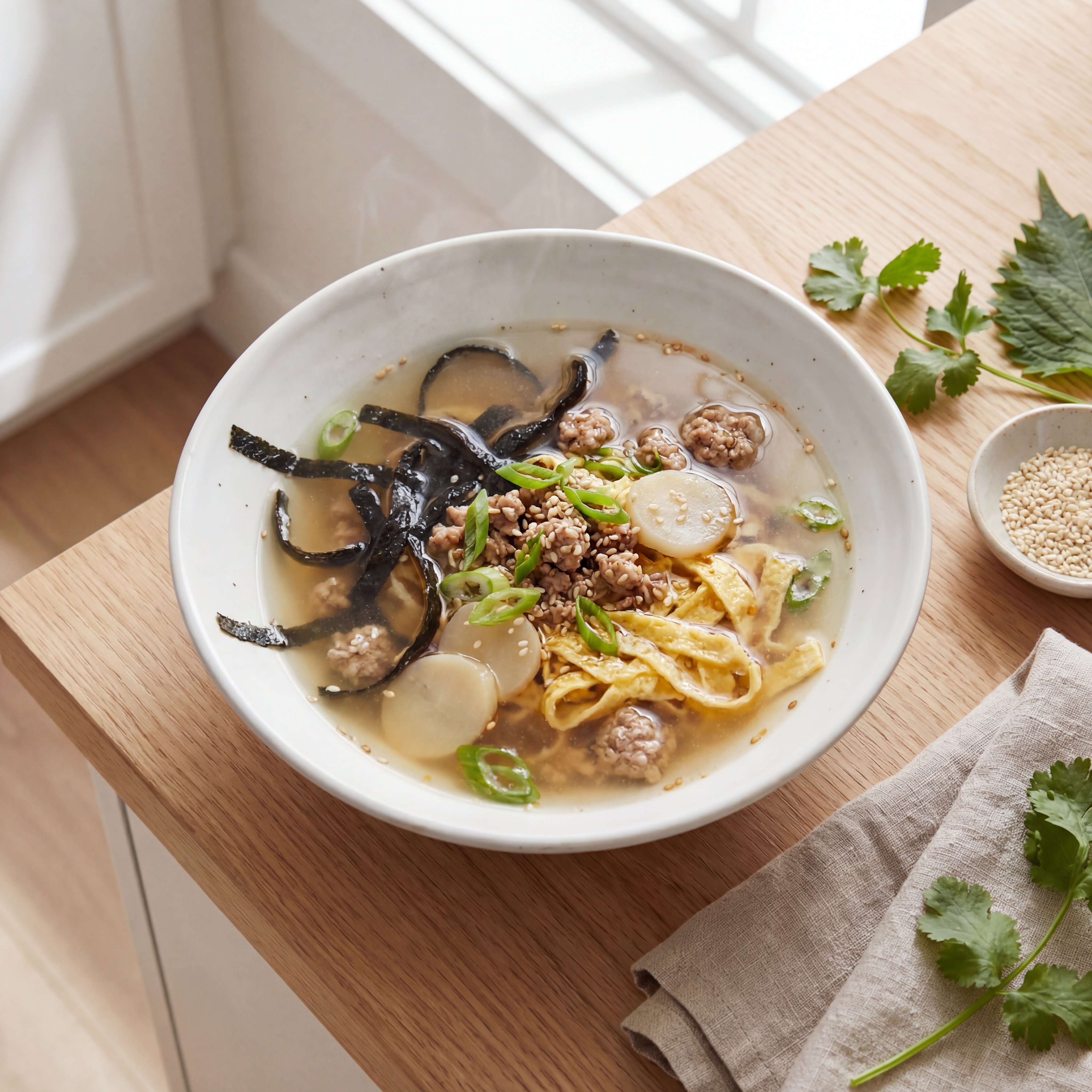 Seaweed (Nori) Soup