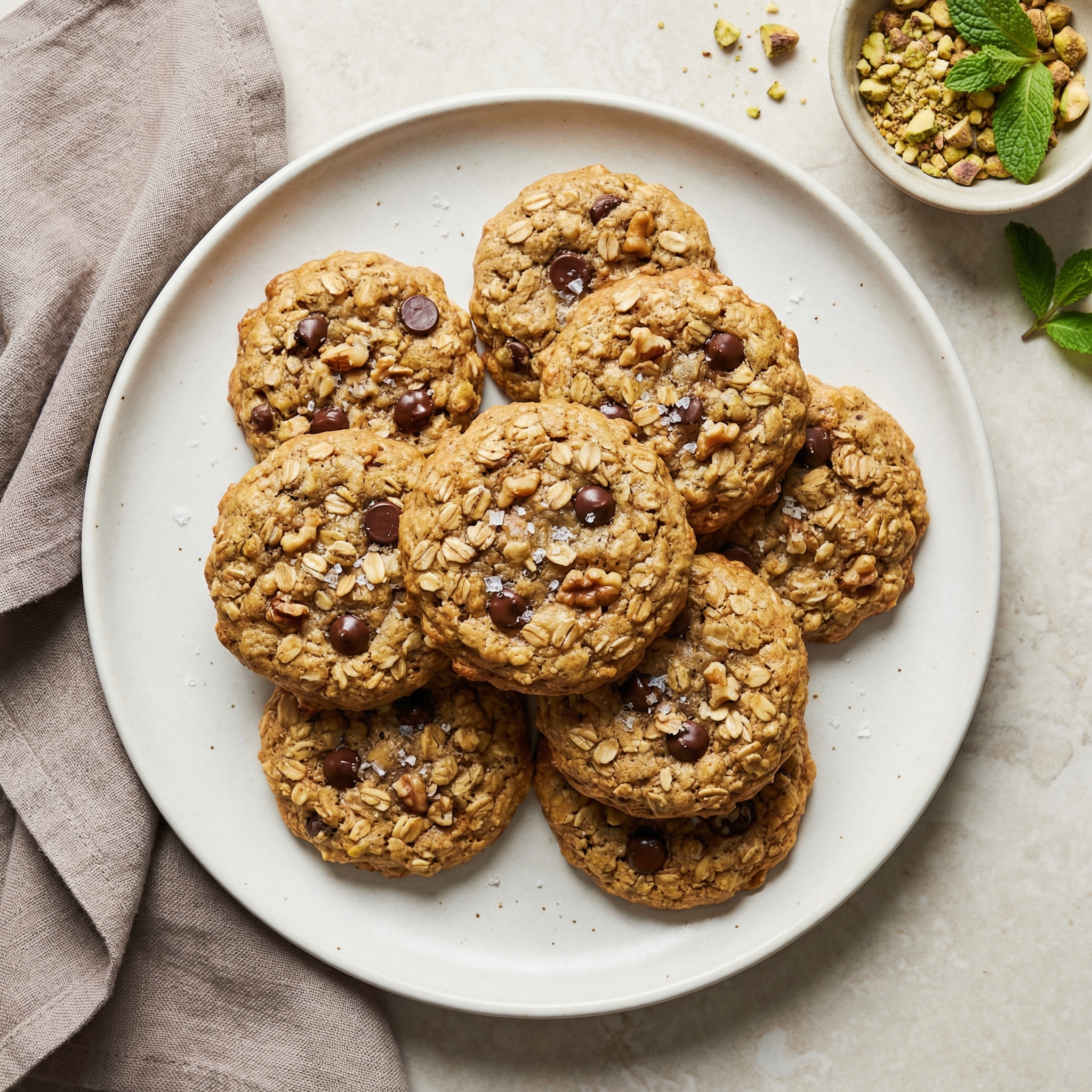 Easy Oatmeal-Banana Breakfast Cookies