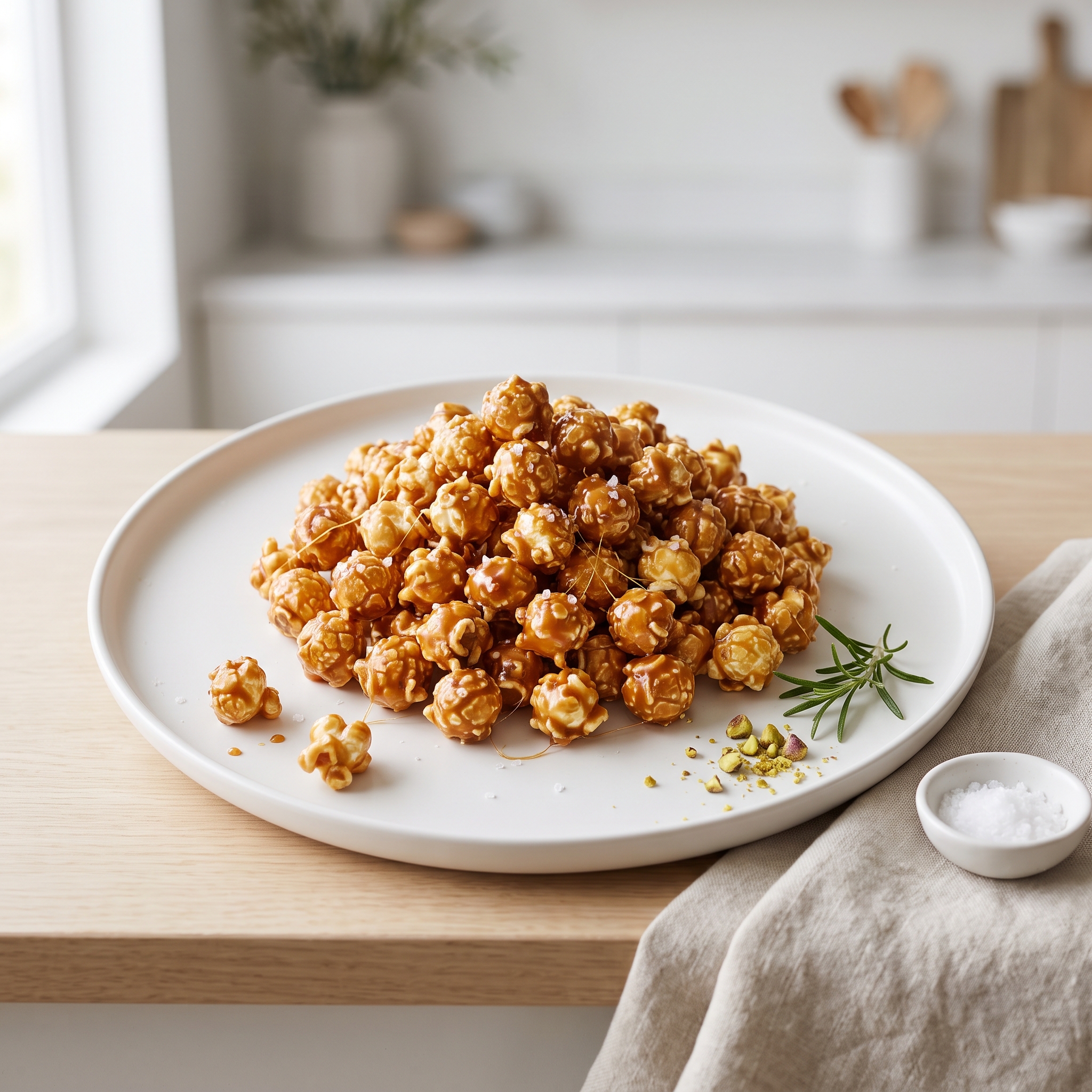 Old-Fashioned Caramel Popcorn