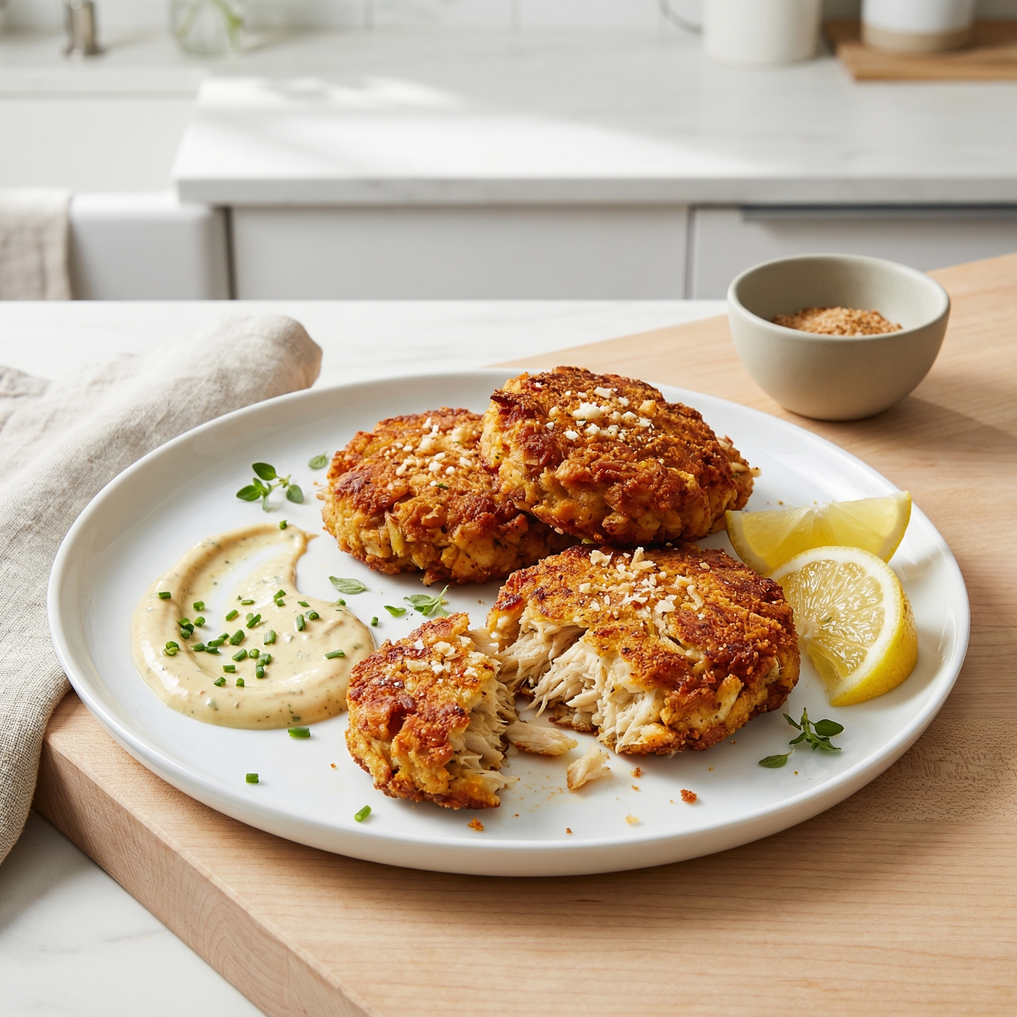 Aunt Ruth's Classic Crab Cakes