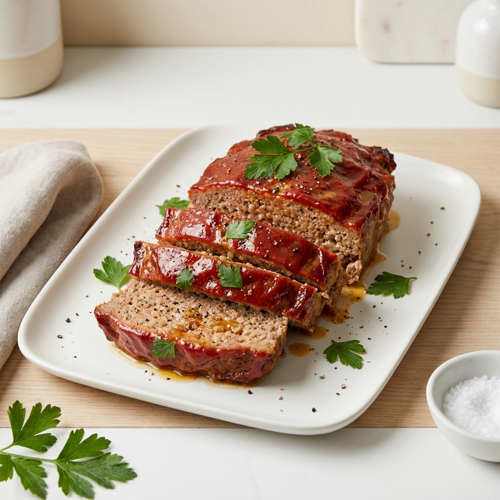 Old Fashioned Ozarks Meatloaf