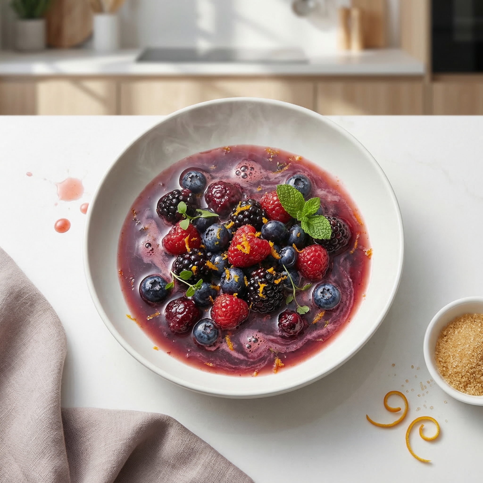 Warm Berry Compote