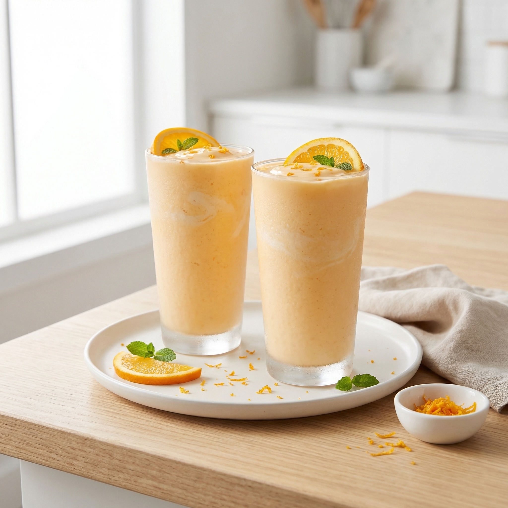 Creamsicle Orange-Vanilla Milkshake
