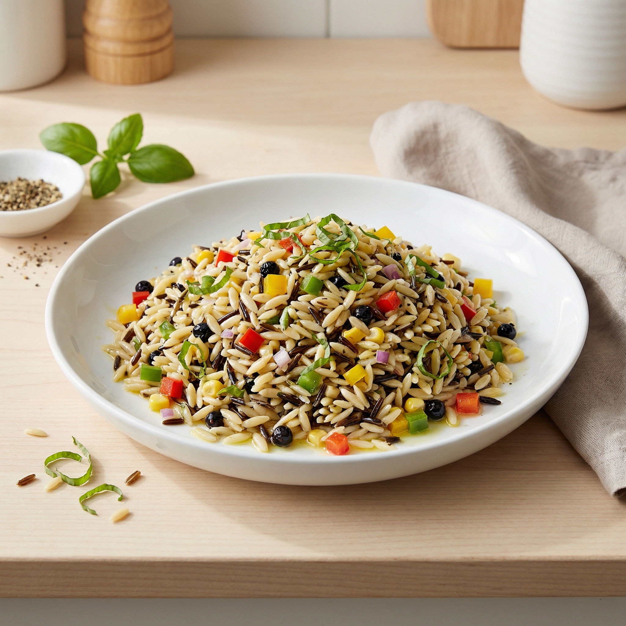 Wild Rice and Orzo Tossed Salad