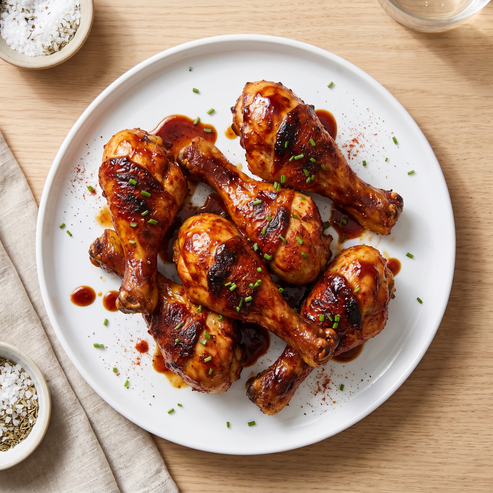 Oven-Baked BBQ Chicken Legs