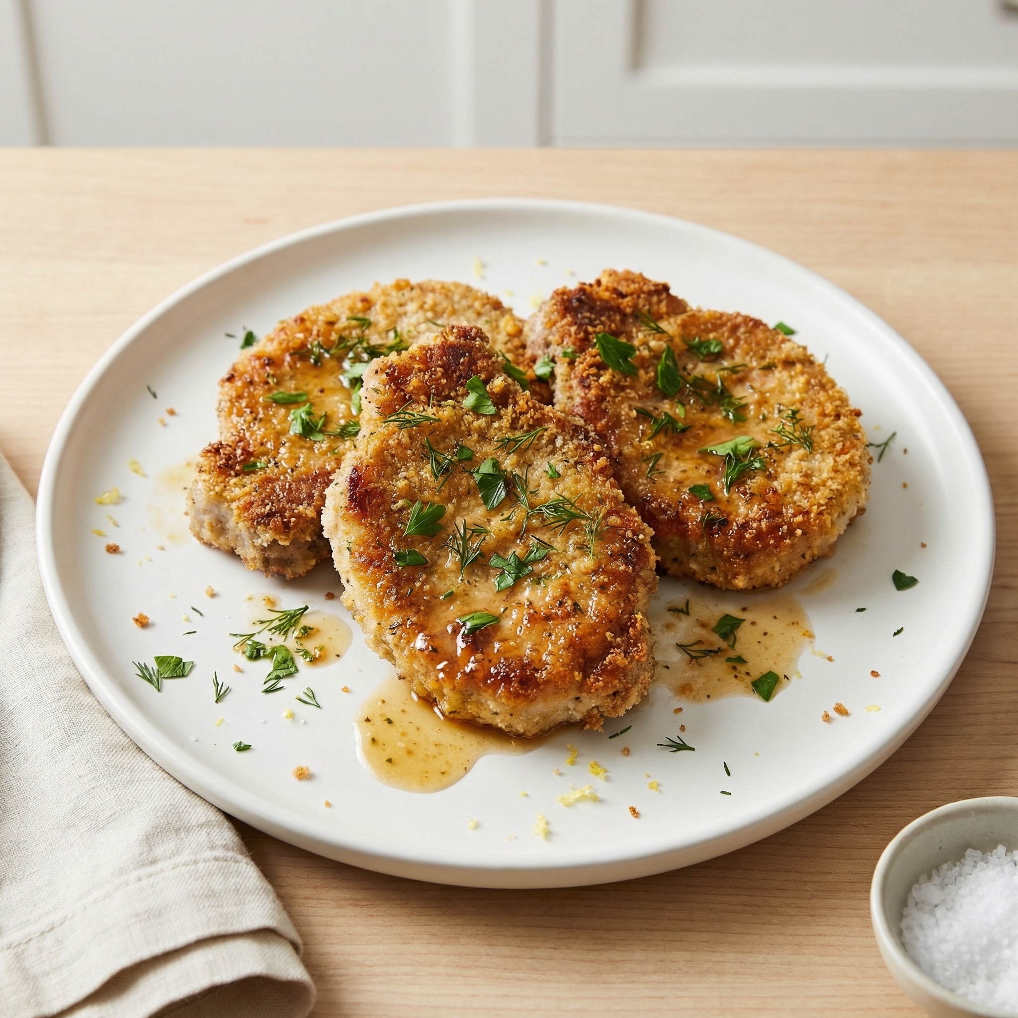Crispy Breaded Center-Cut Pork Chops