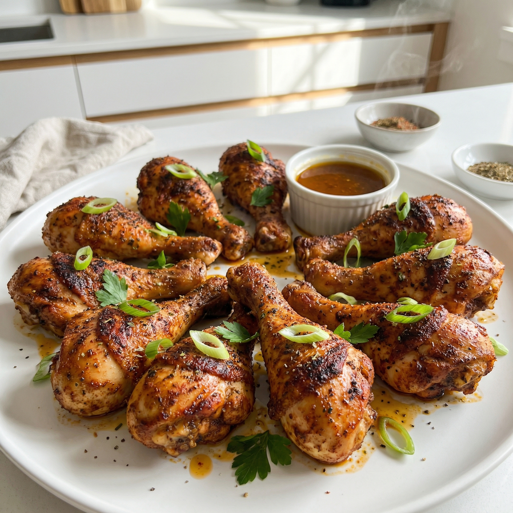 Oven-Roasted Cajun Chicken Drumsticks