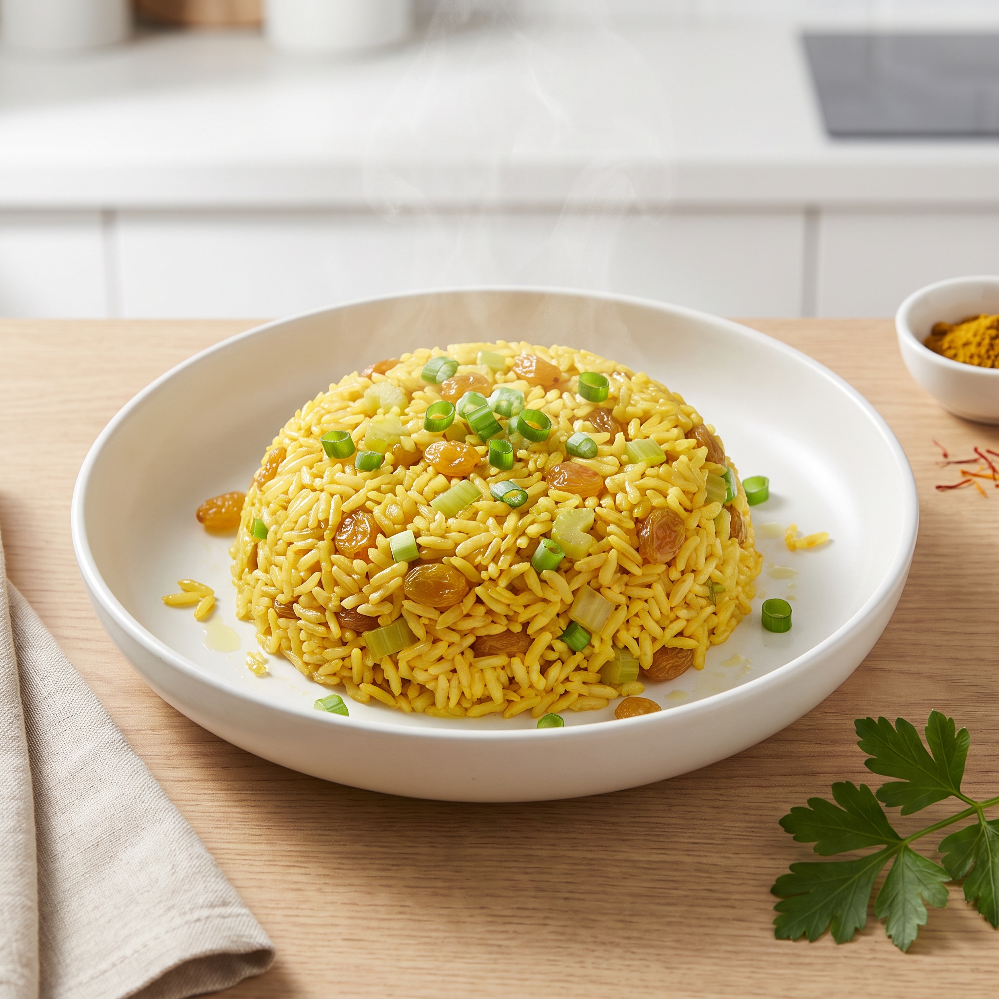 Oven-Baked Jasmine Rice Pilaf