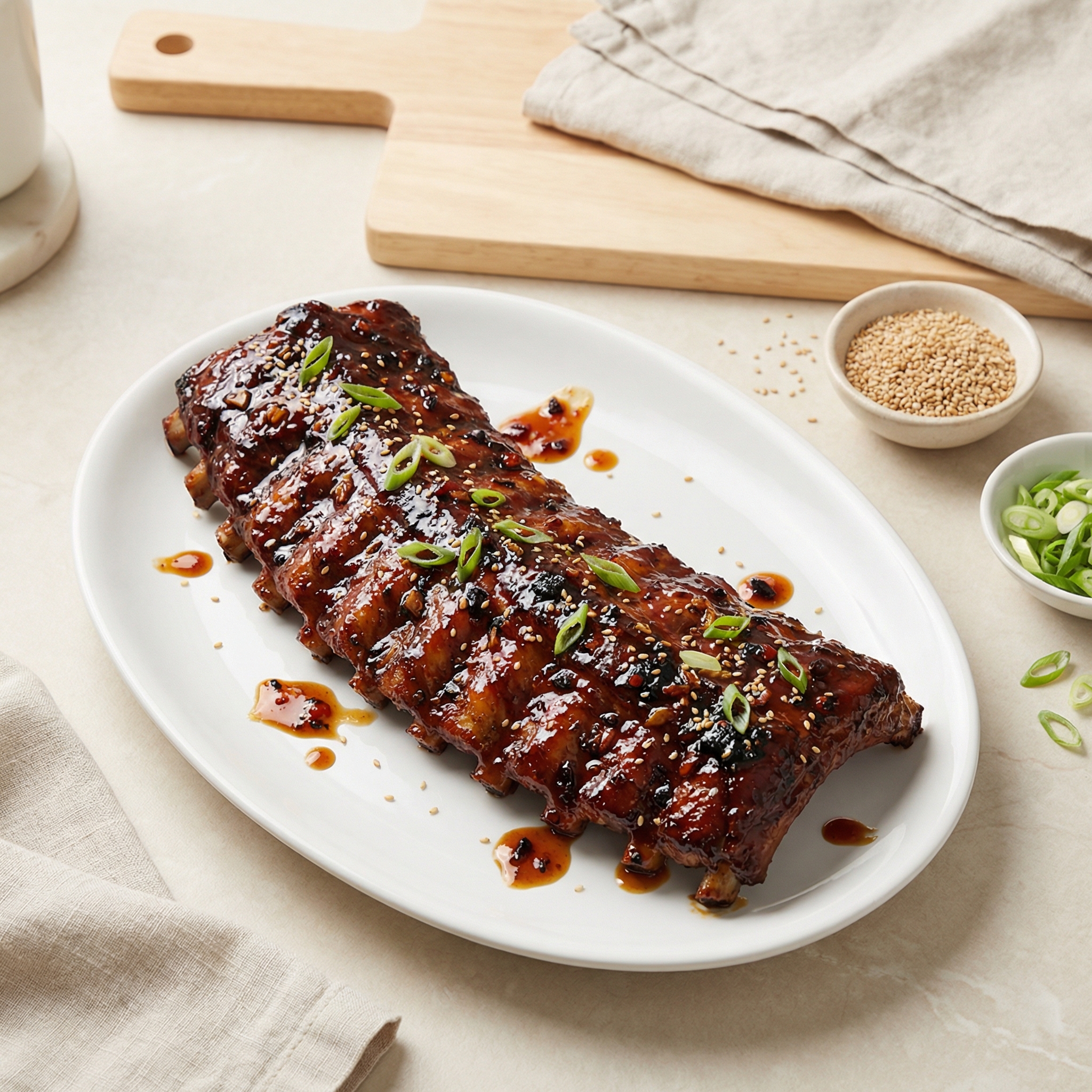 The Best Teriyaki Ribs