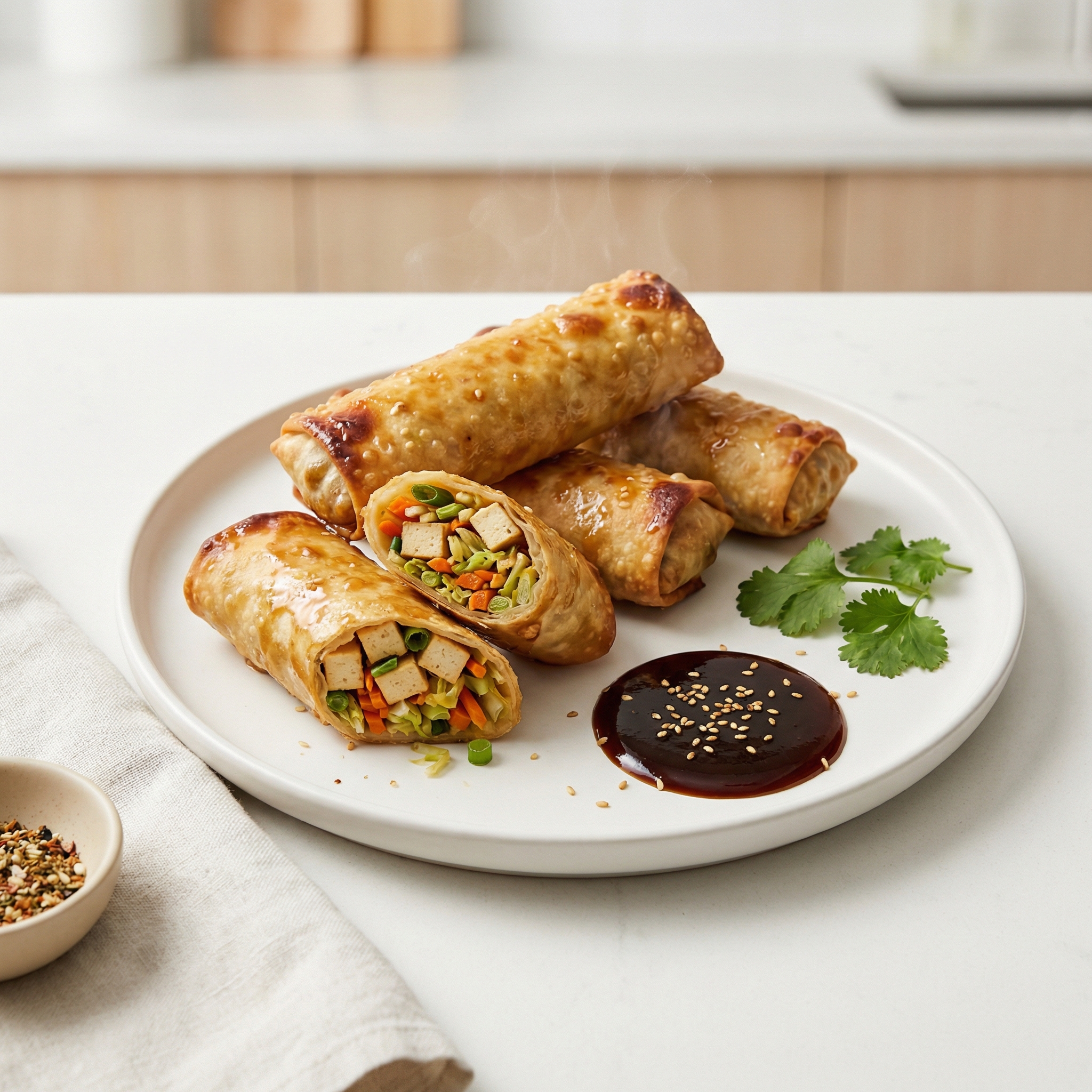 Scrumptious Oven-Baked Egg Rolls Recipe