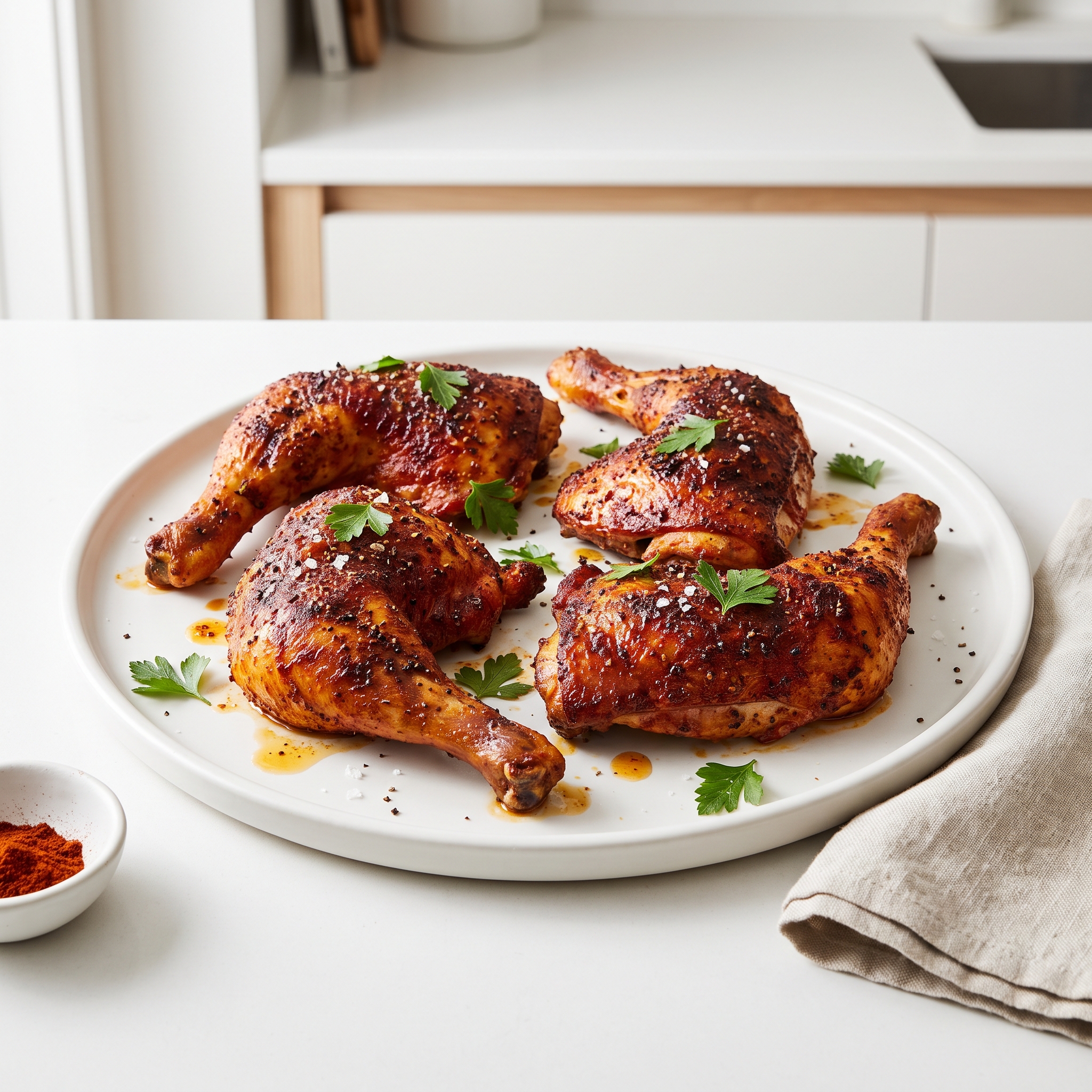 Oven-Roasted Chicken Leg Quarters
