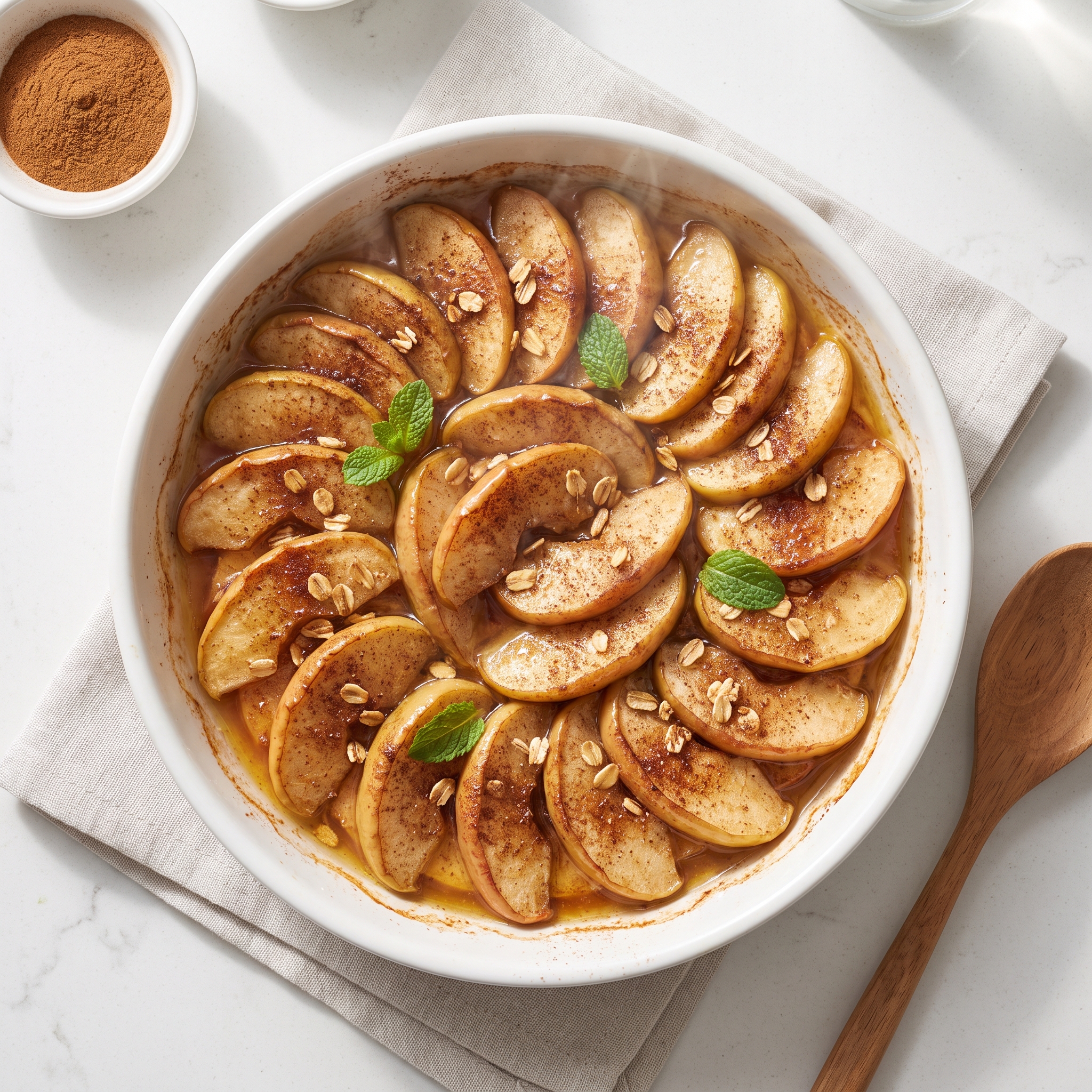 Oven-Roasted Cinnamon Apples