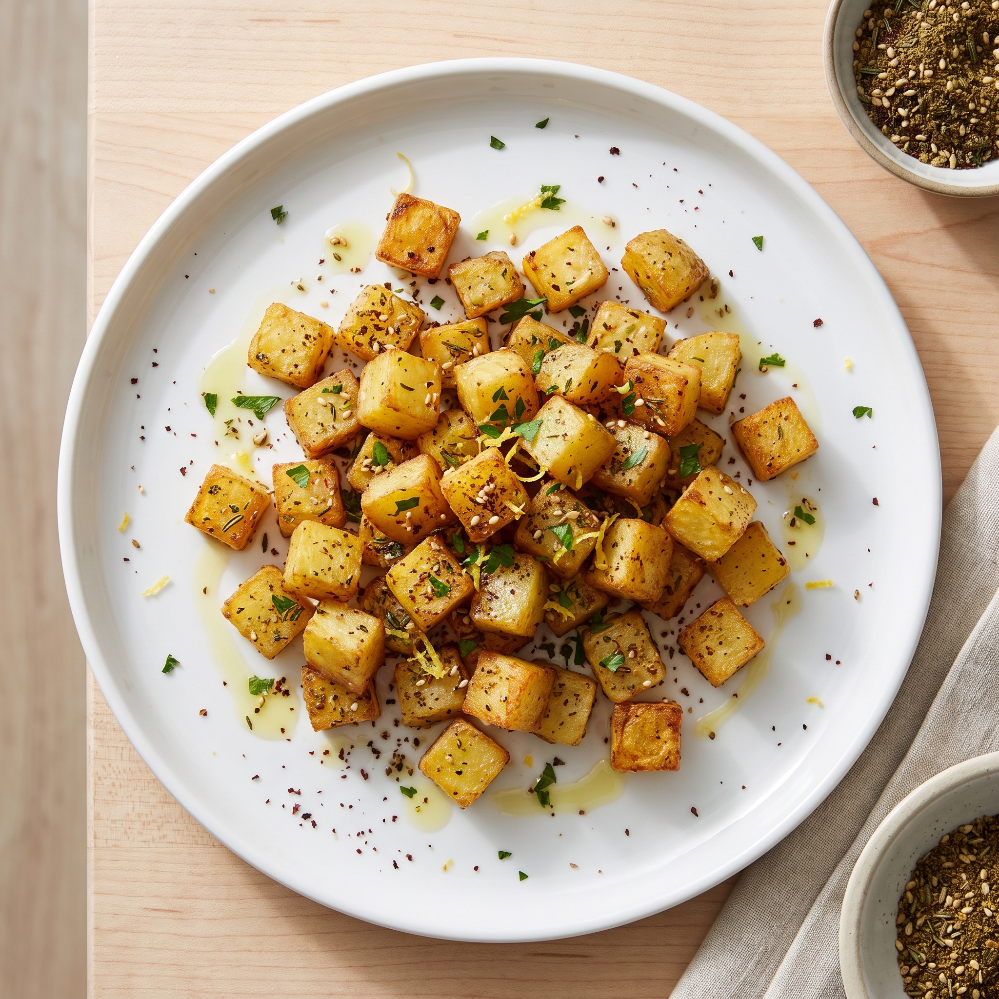 Oven-Roasted Potatoes with Za’atar