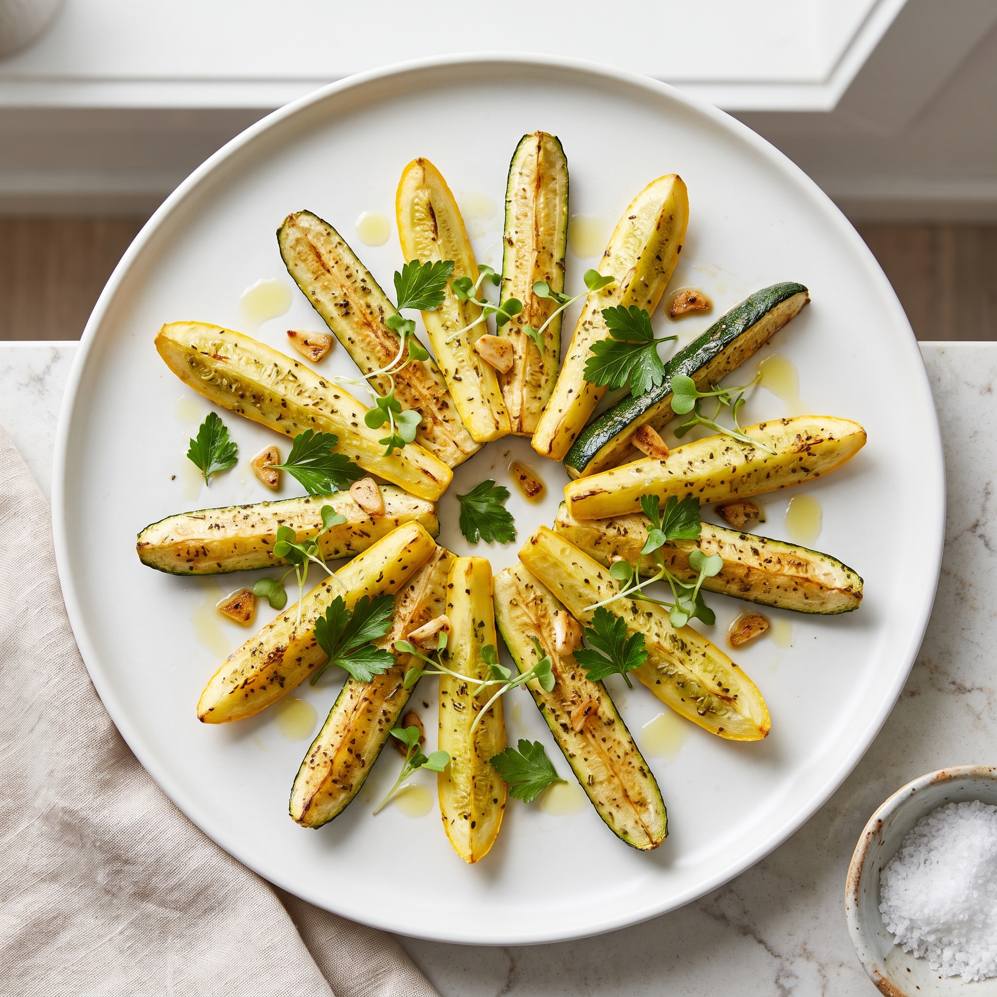Oven-Roasted Summer Squash Medley