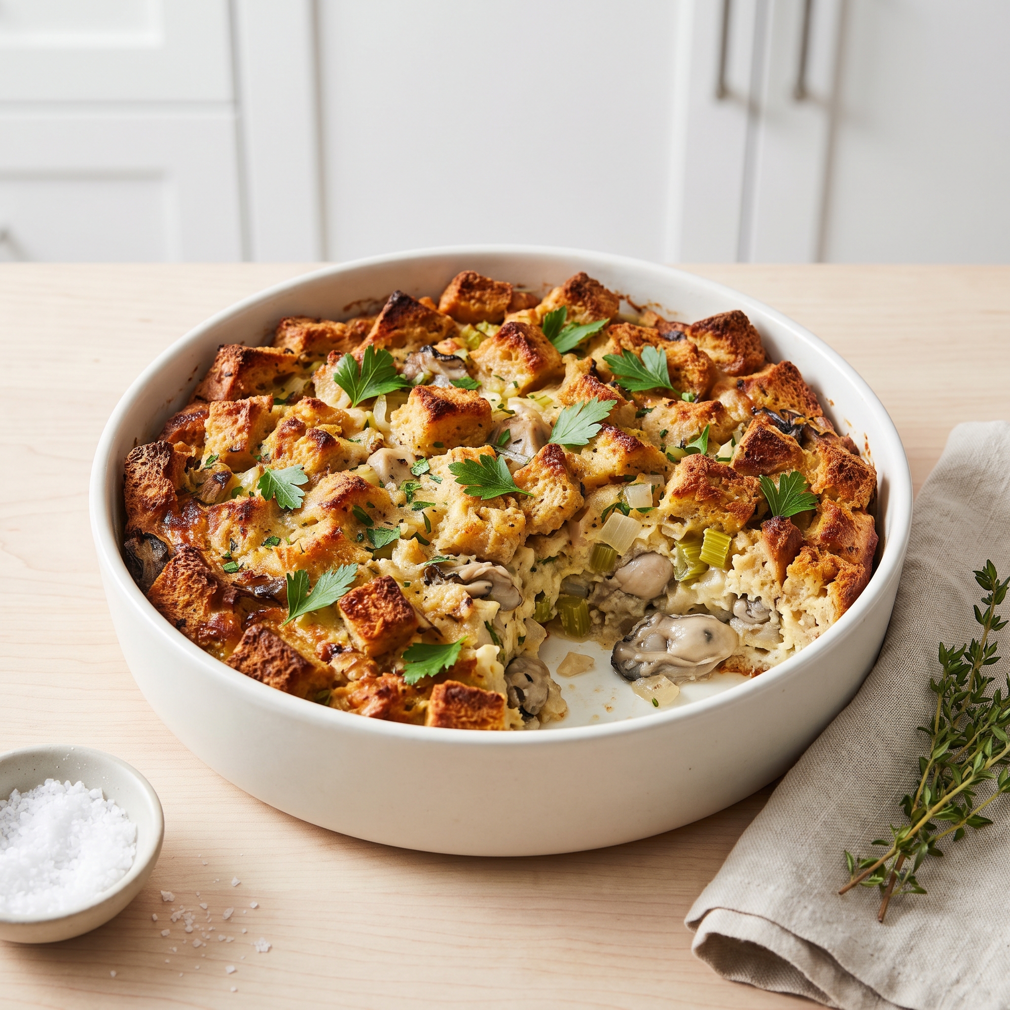 Oyster Bread Stuffing (Dressing)