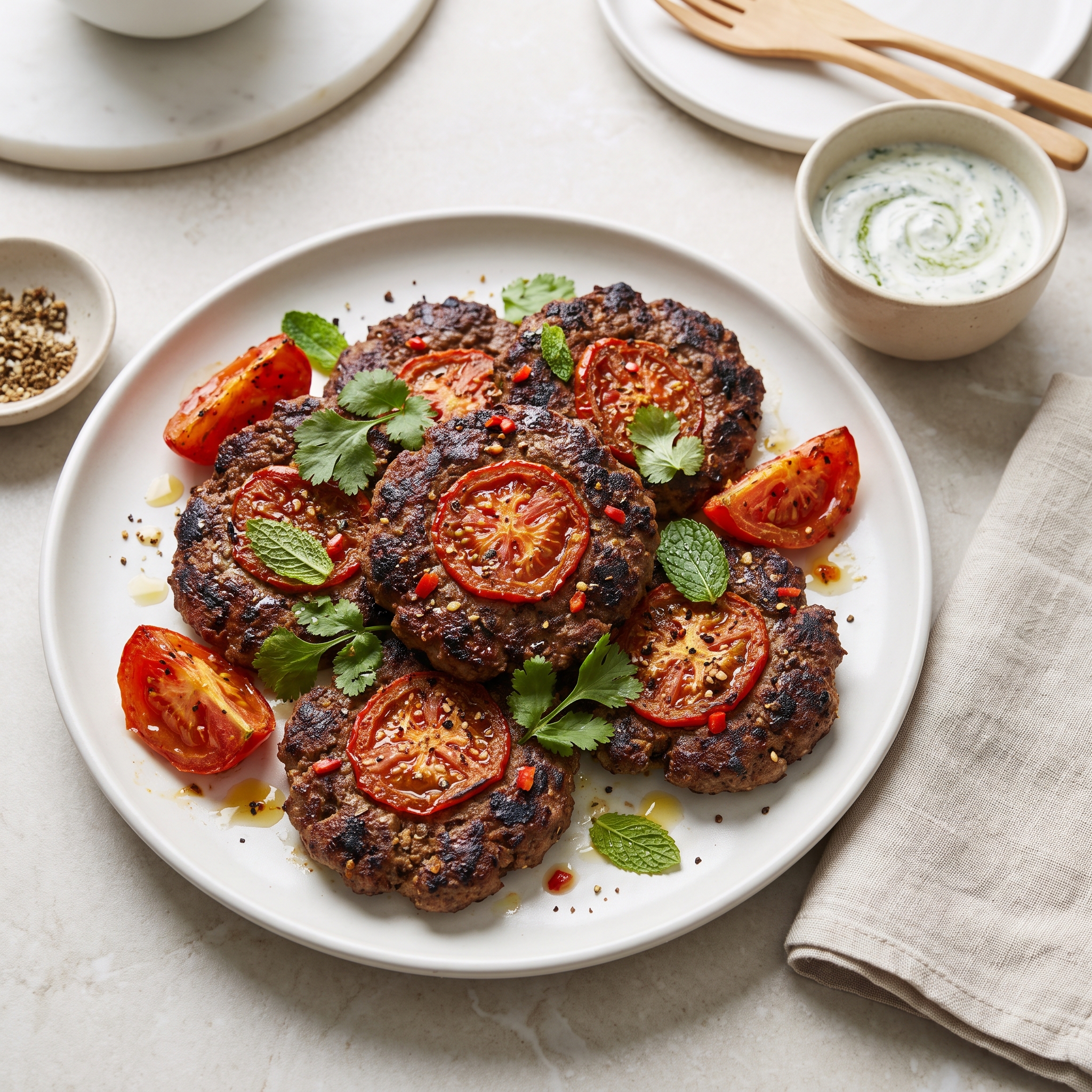Pakistani Chapli Kebab