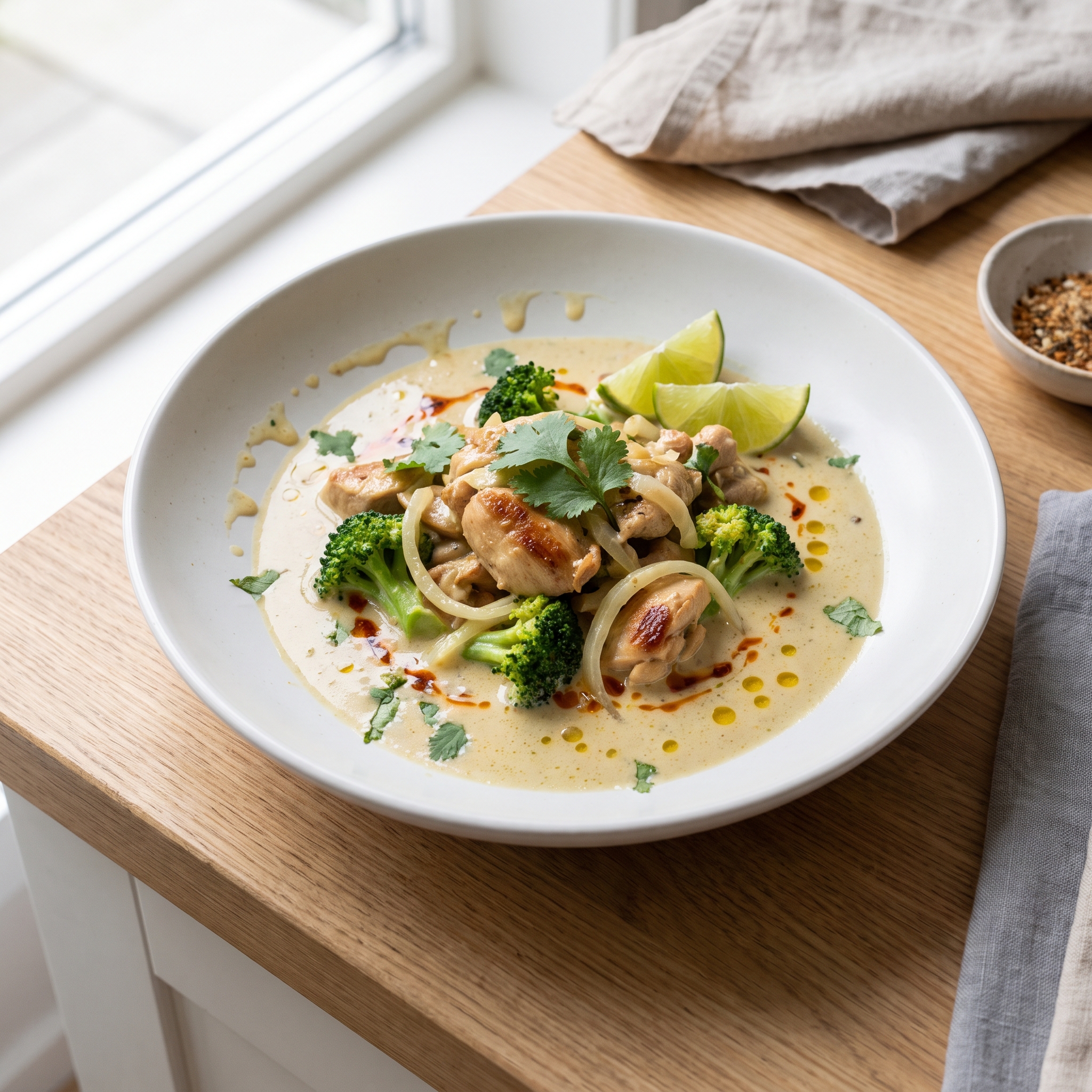 Paleo Chicken Coconut Curry Stir-Fry