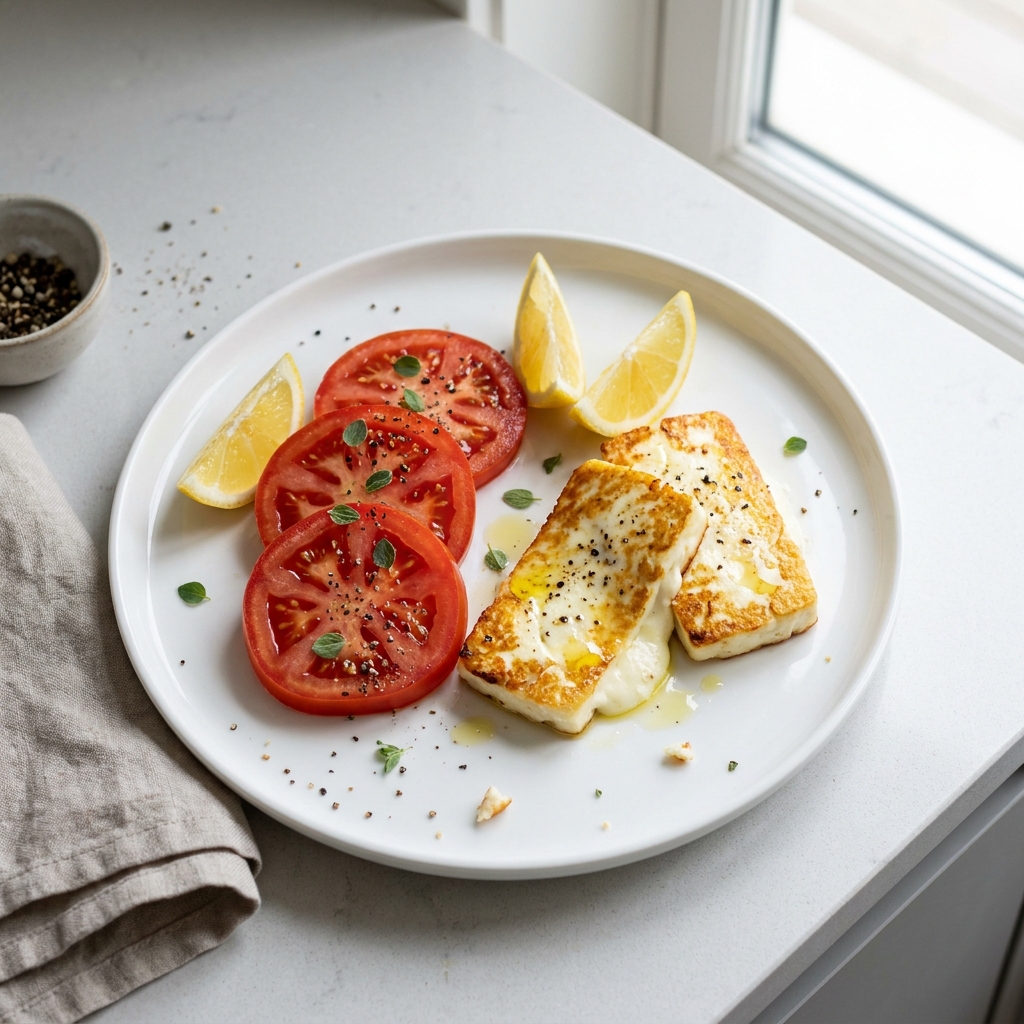 Pan-Fried Greek Feta Saganaki