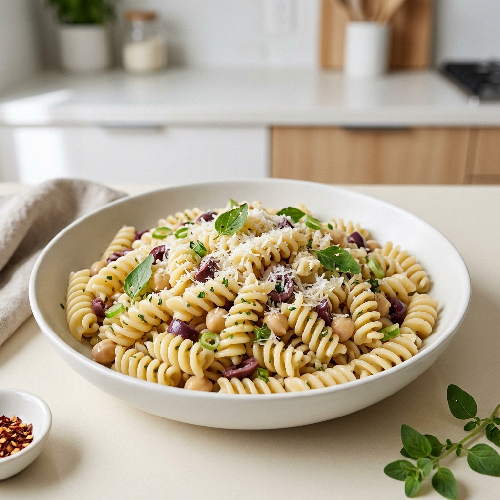 Pasta Chickpea Salad