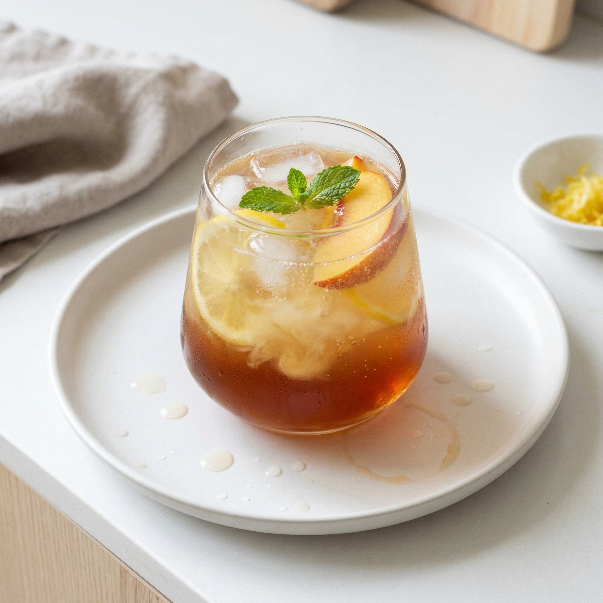 Peach Tea Arnold Palmer Lemonade