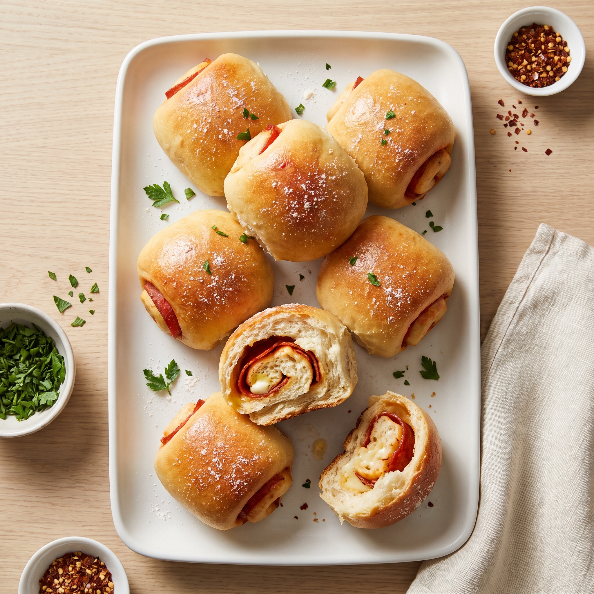 Pepperoni Rolls