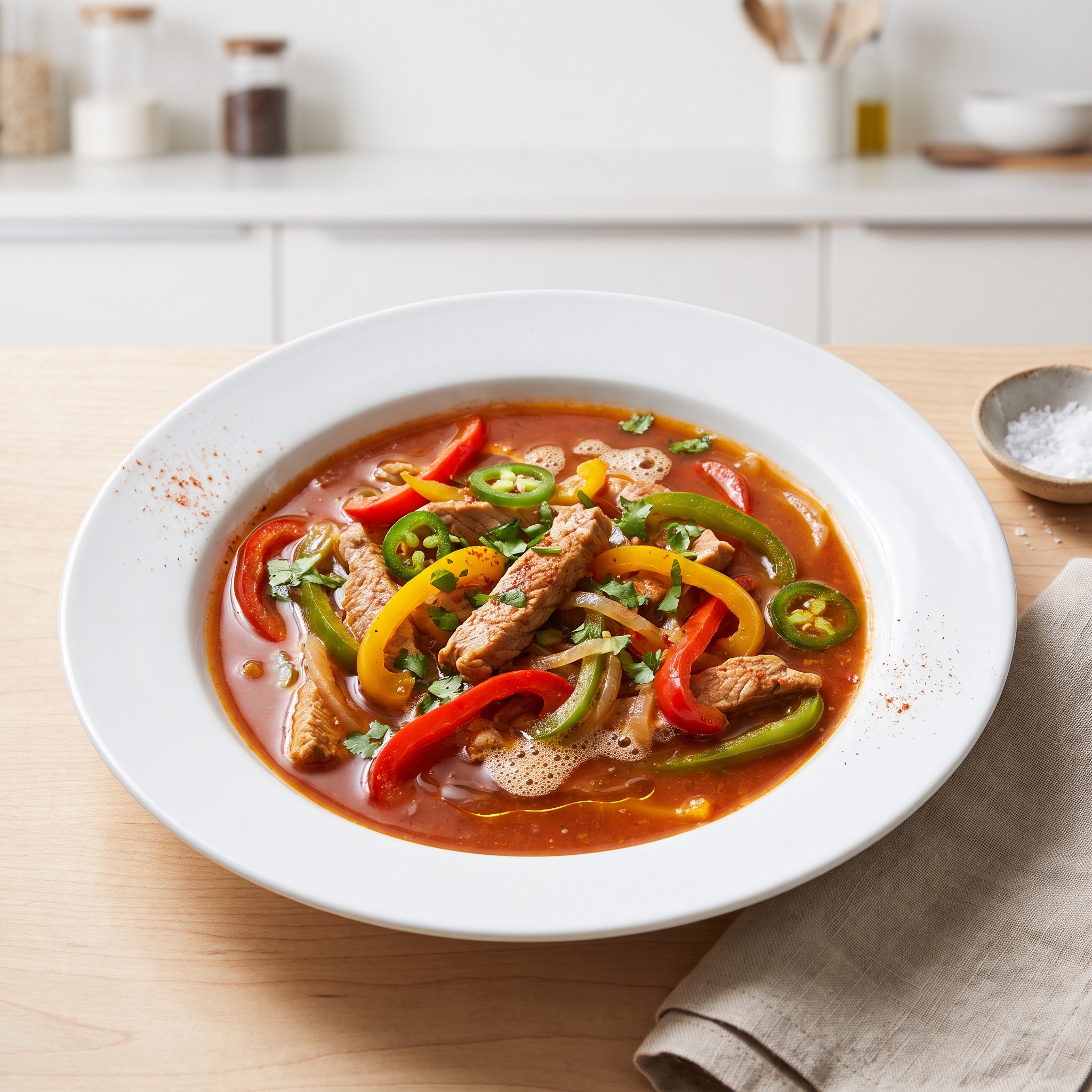 Peppery Pork Tenderloin Stew