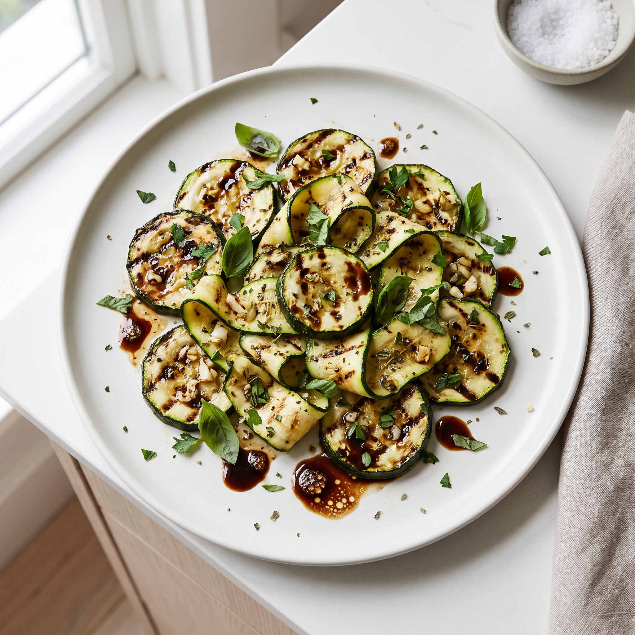 Perfect Grilled Zucchini