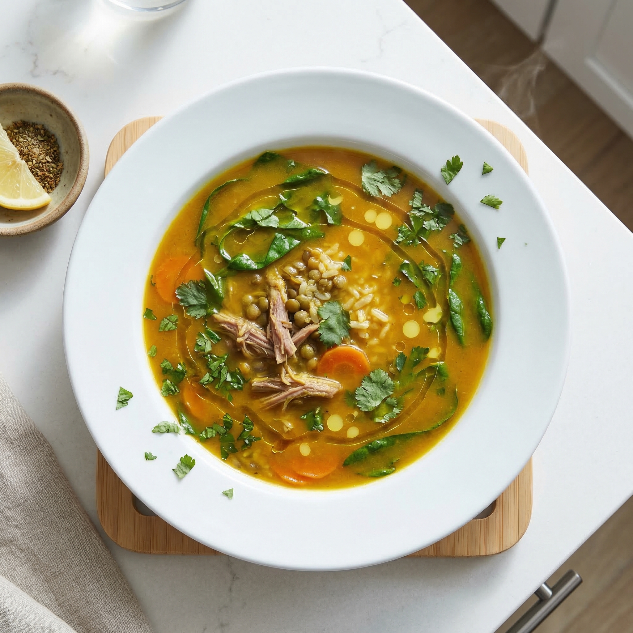Shadi’s Lamb Shank Soup-e Mahicheh