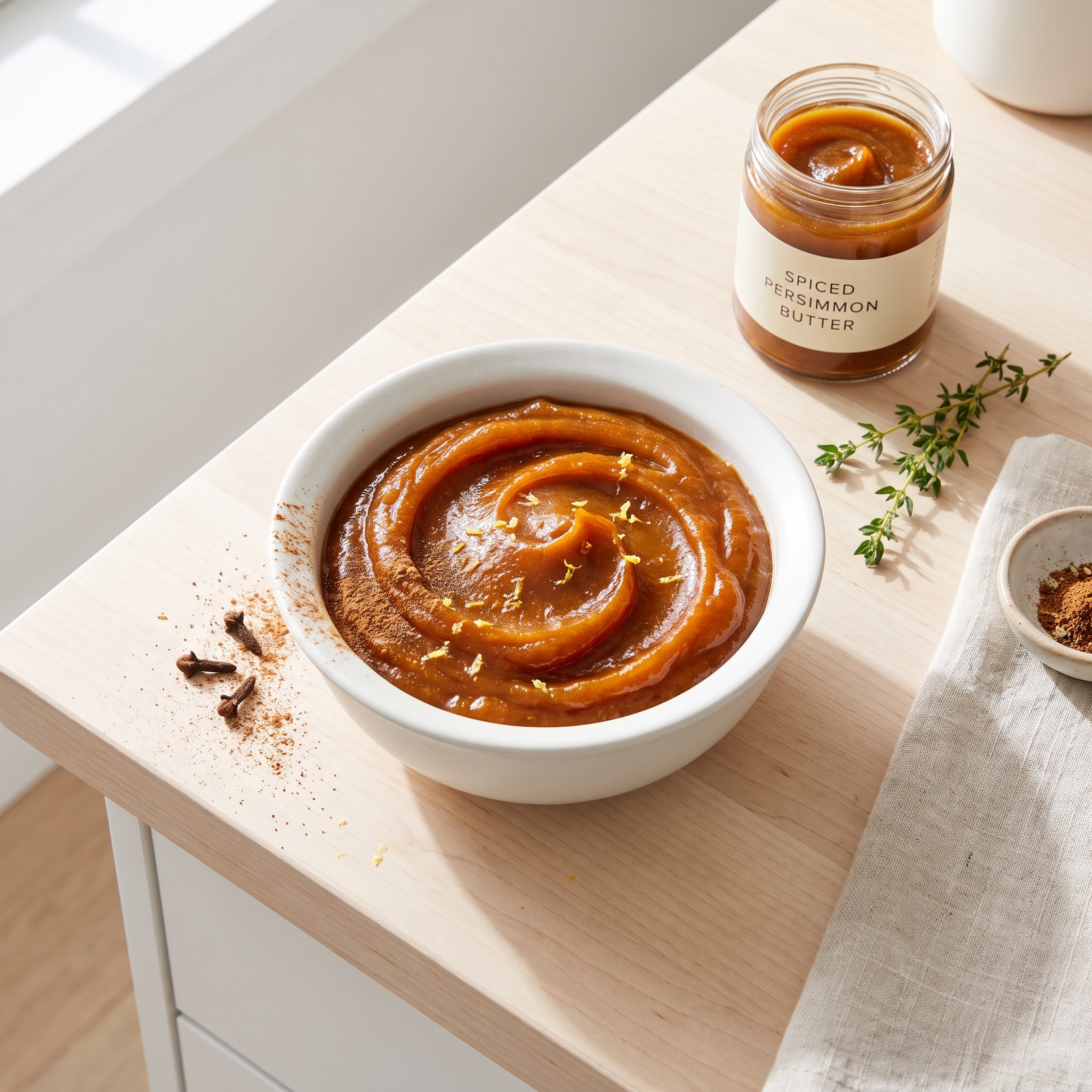Persimmon Spice Fruit Butter