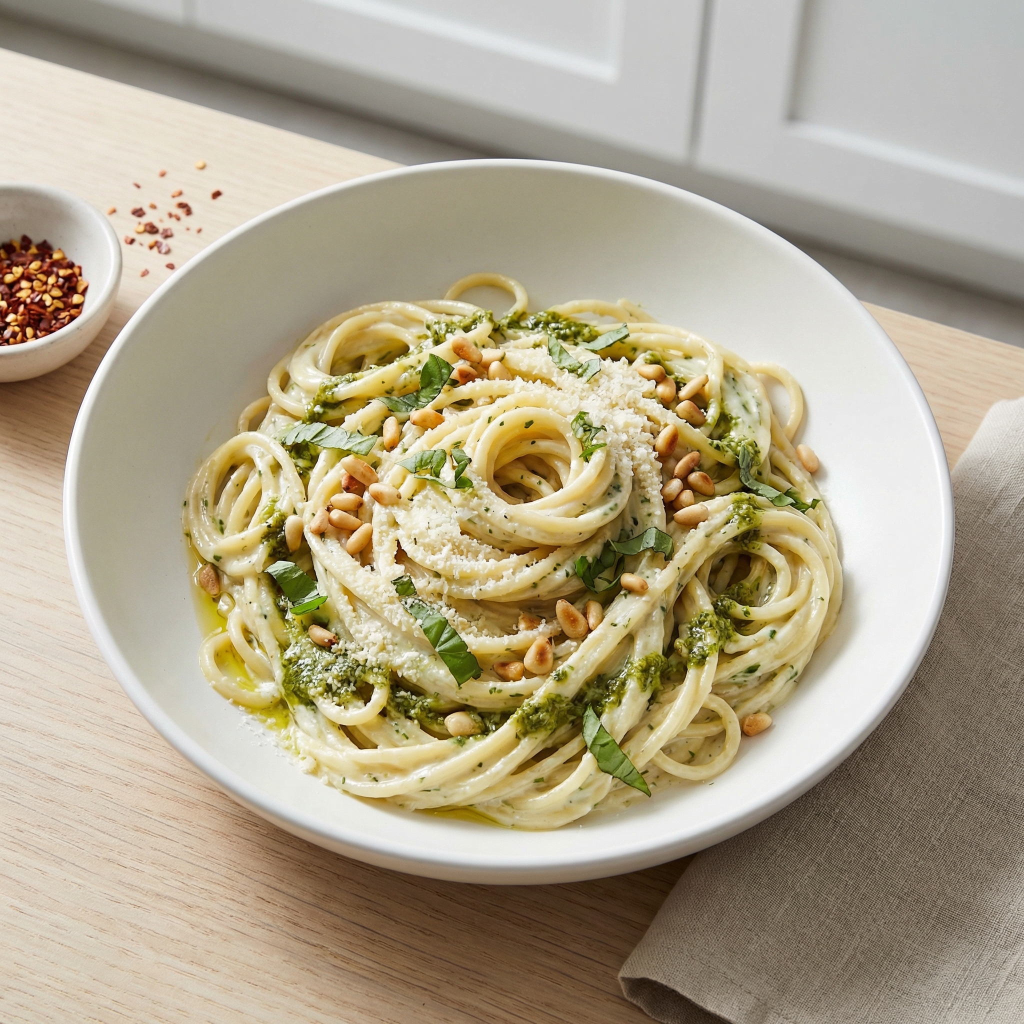 Basil Cream Sauce