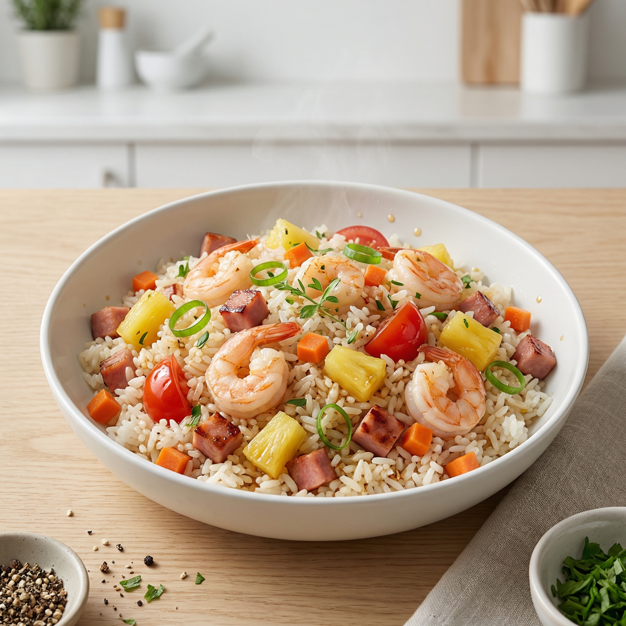 Shrimp and Pineapple Thai-Style Fried Rice