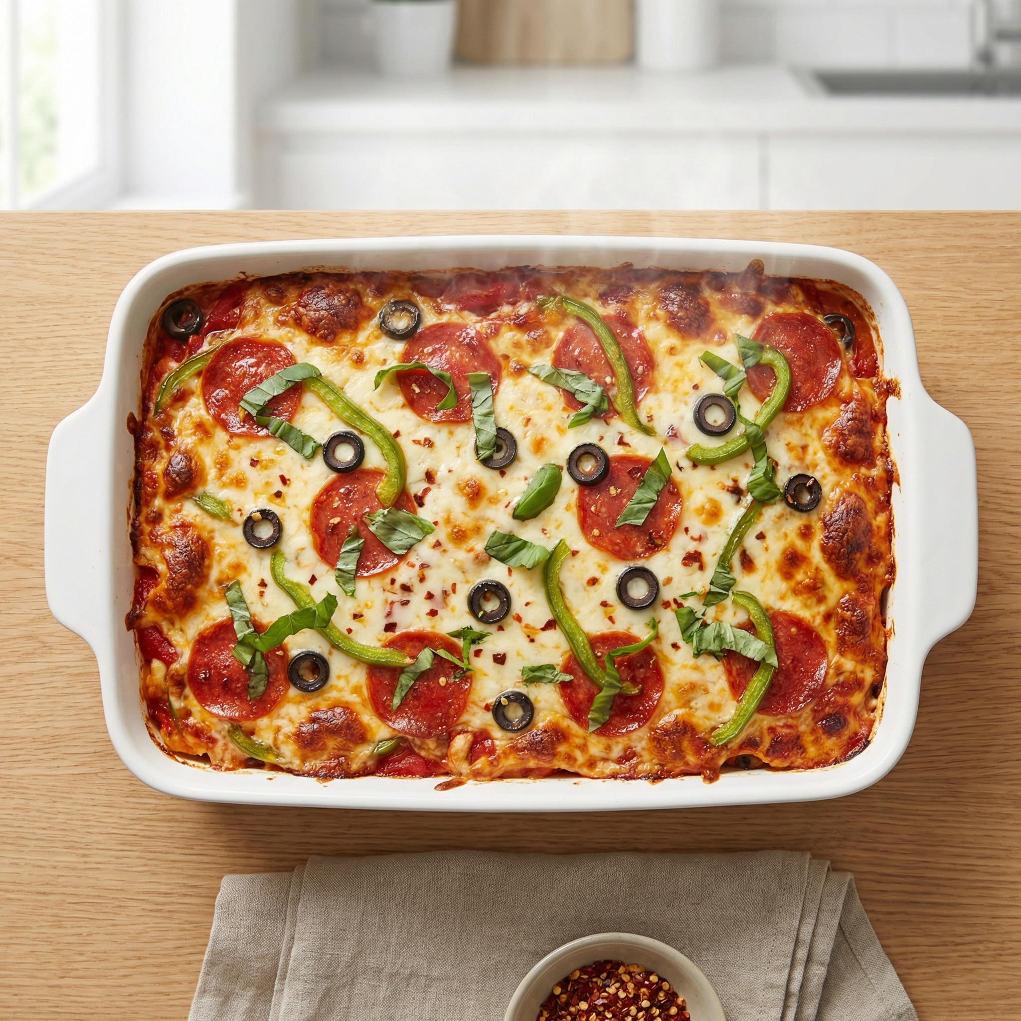 Kid's Favorite Pizza Casserole