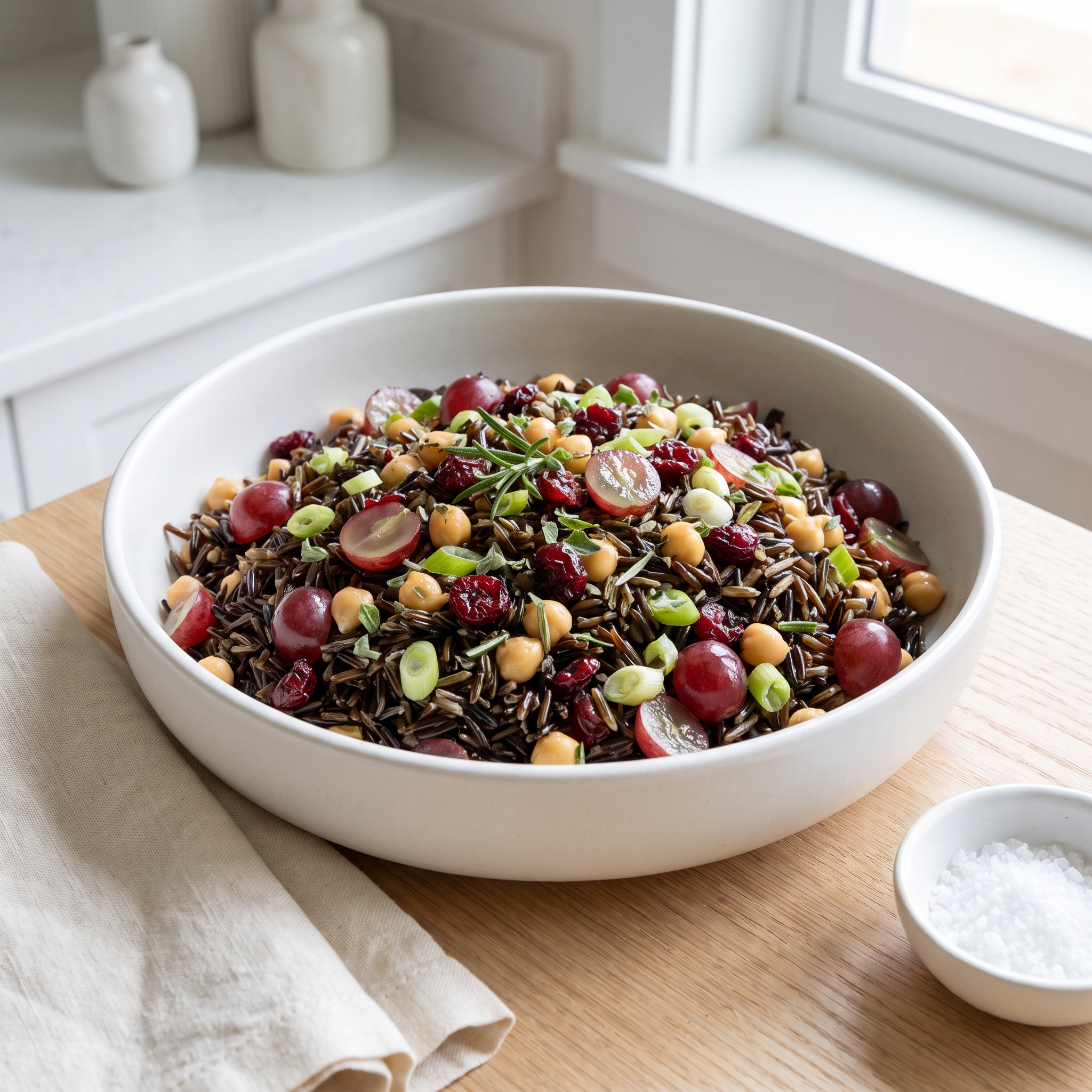 Plant-Based Wild Rice Harvest Salad