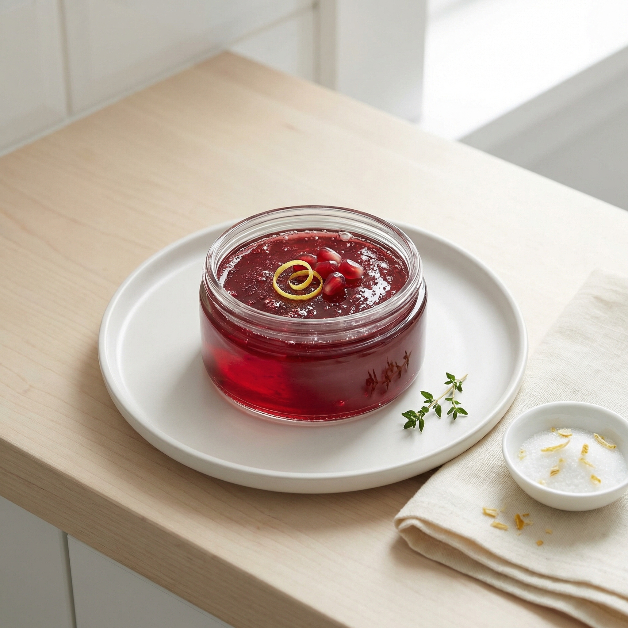 Ruby Pomegranate Jelly