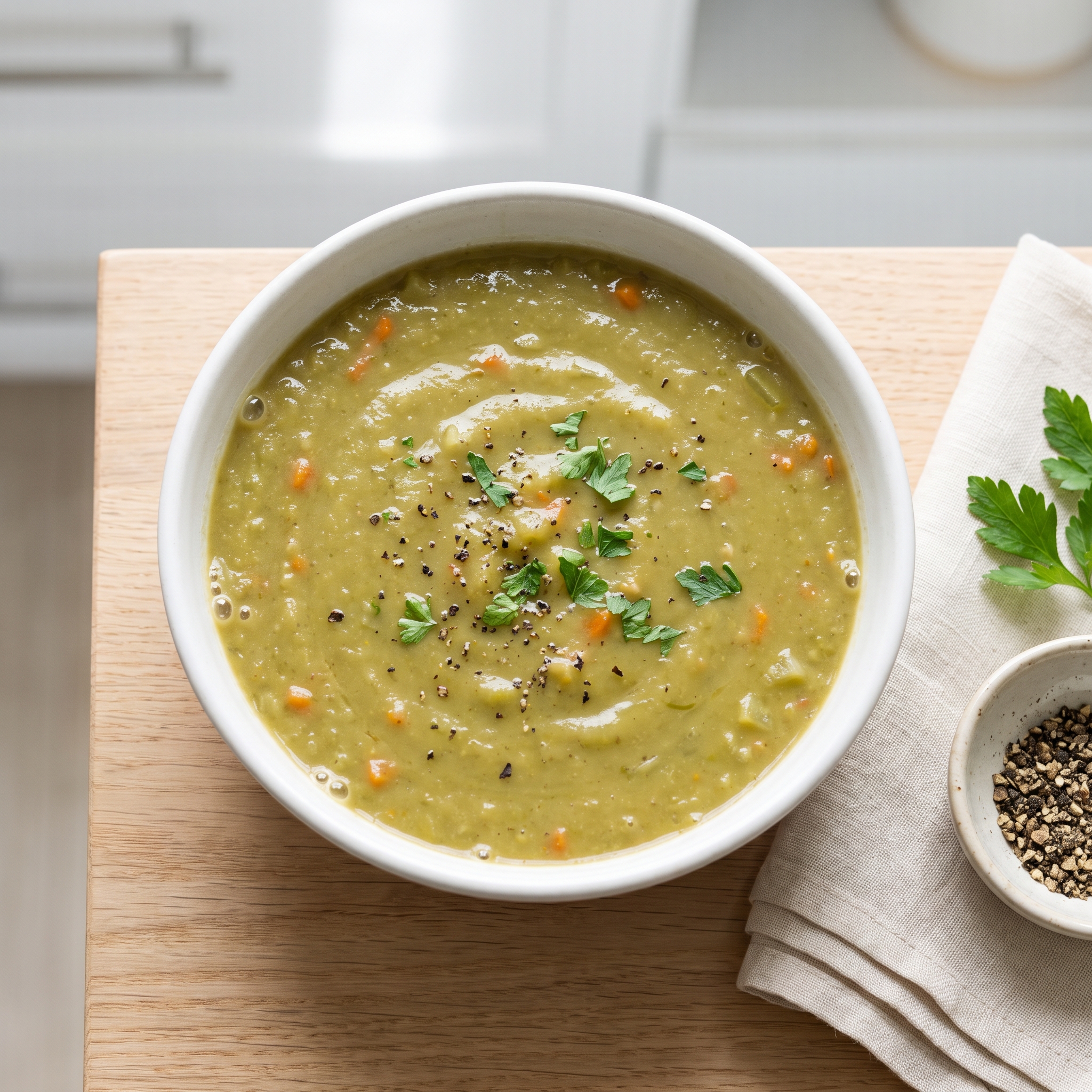 Pork-Free Split Pea Soup