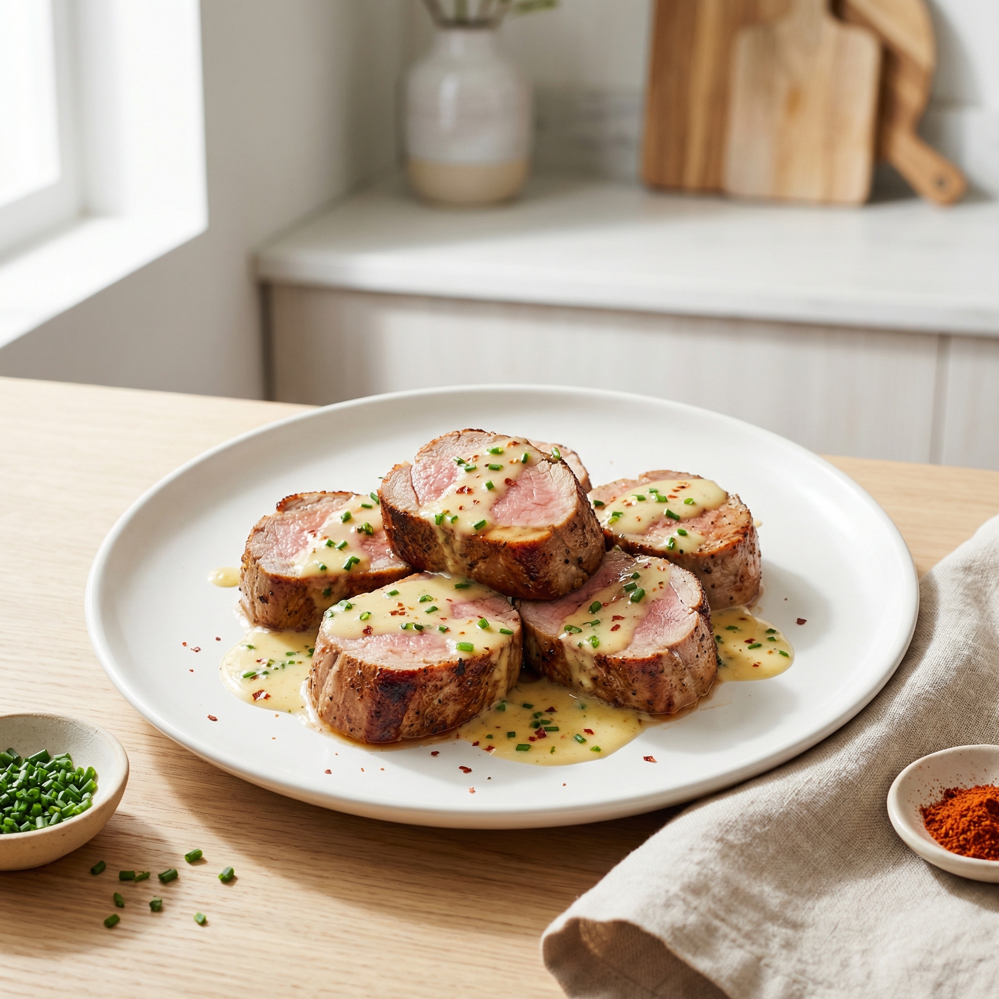 Pork Tenderloin Diablo