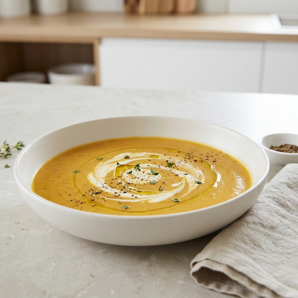 Pressure Cooker Butternut Squash Soup