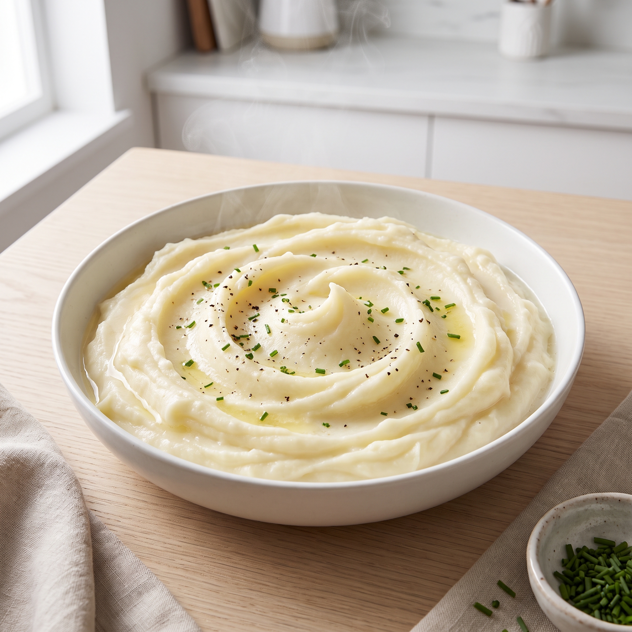 Pressure Cooker Creamy Mashed Potatoes