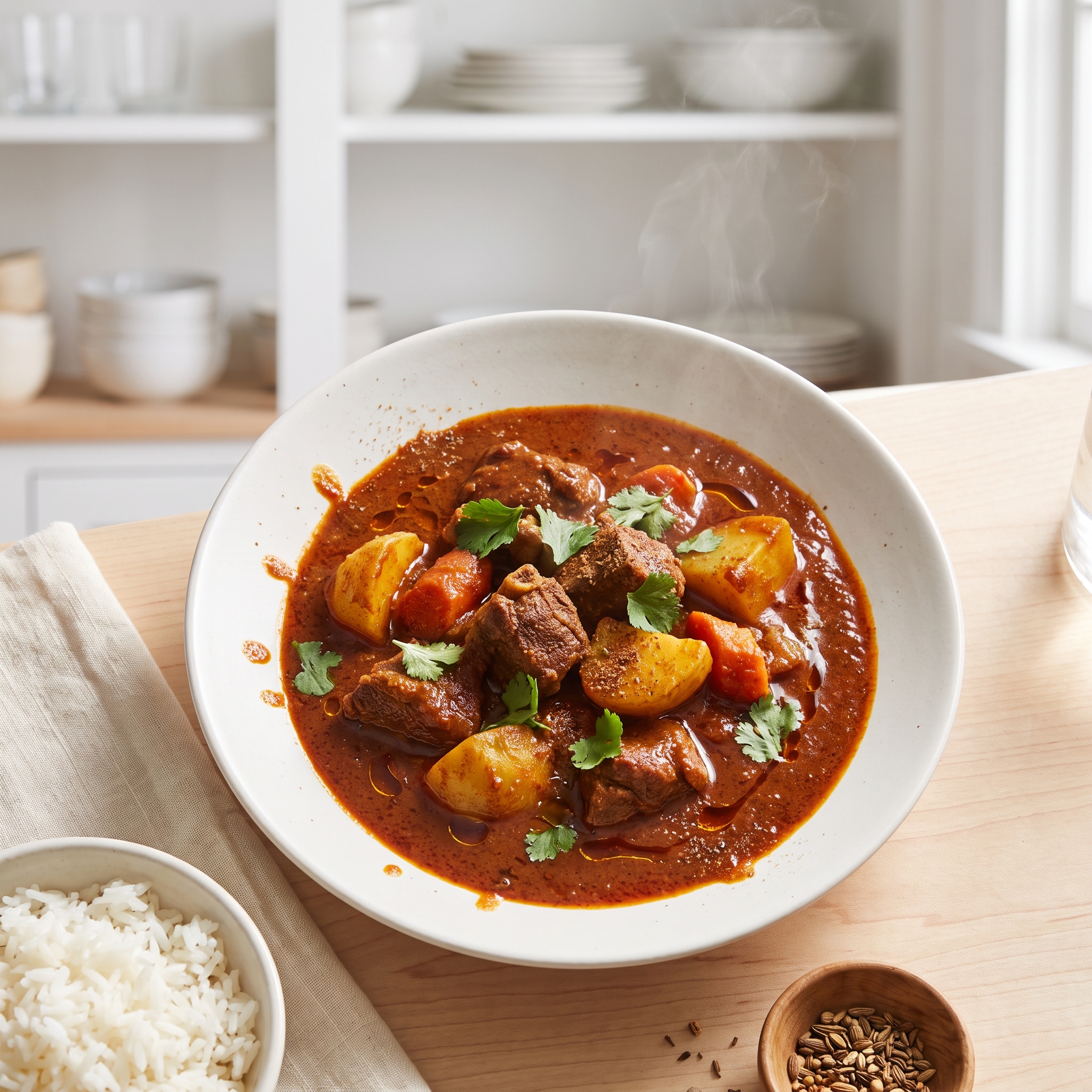 Pressure Cooker Goat Curry