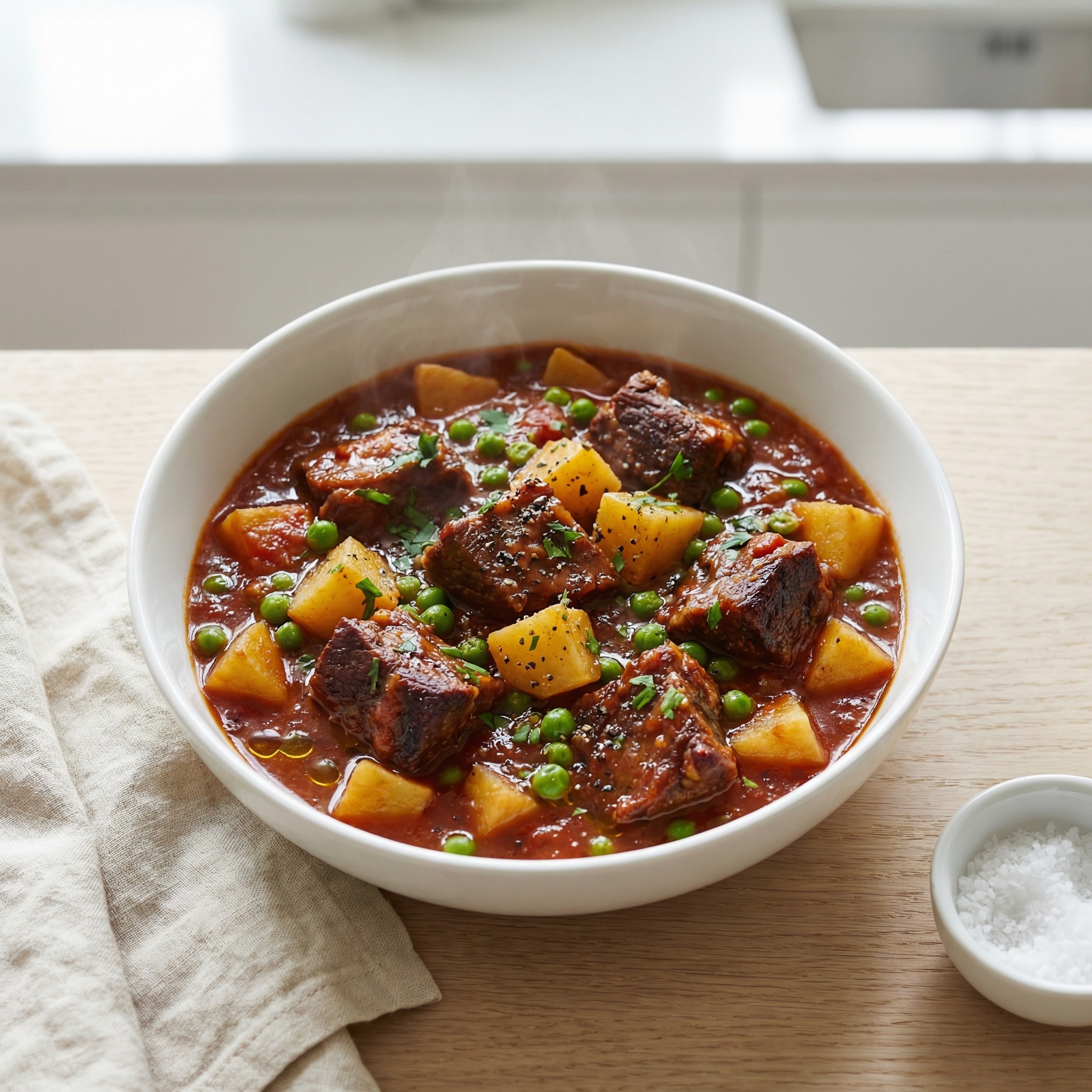 Speedy Short Rib Tomato-Veggie Stew