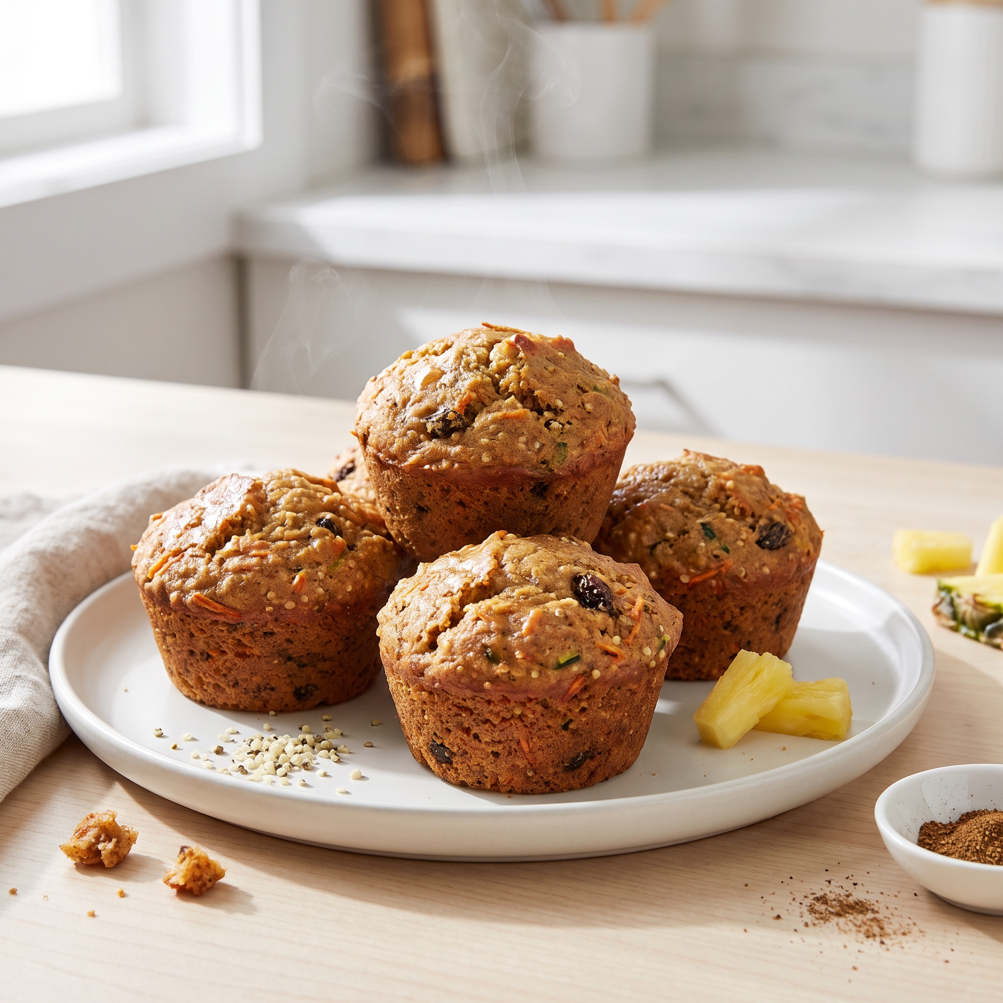 Protein-Packed Morning Glory Muffins